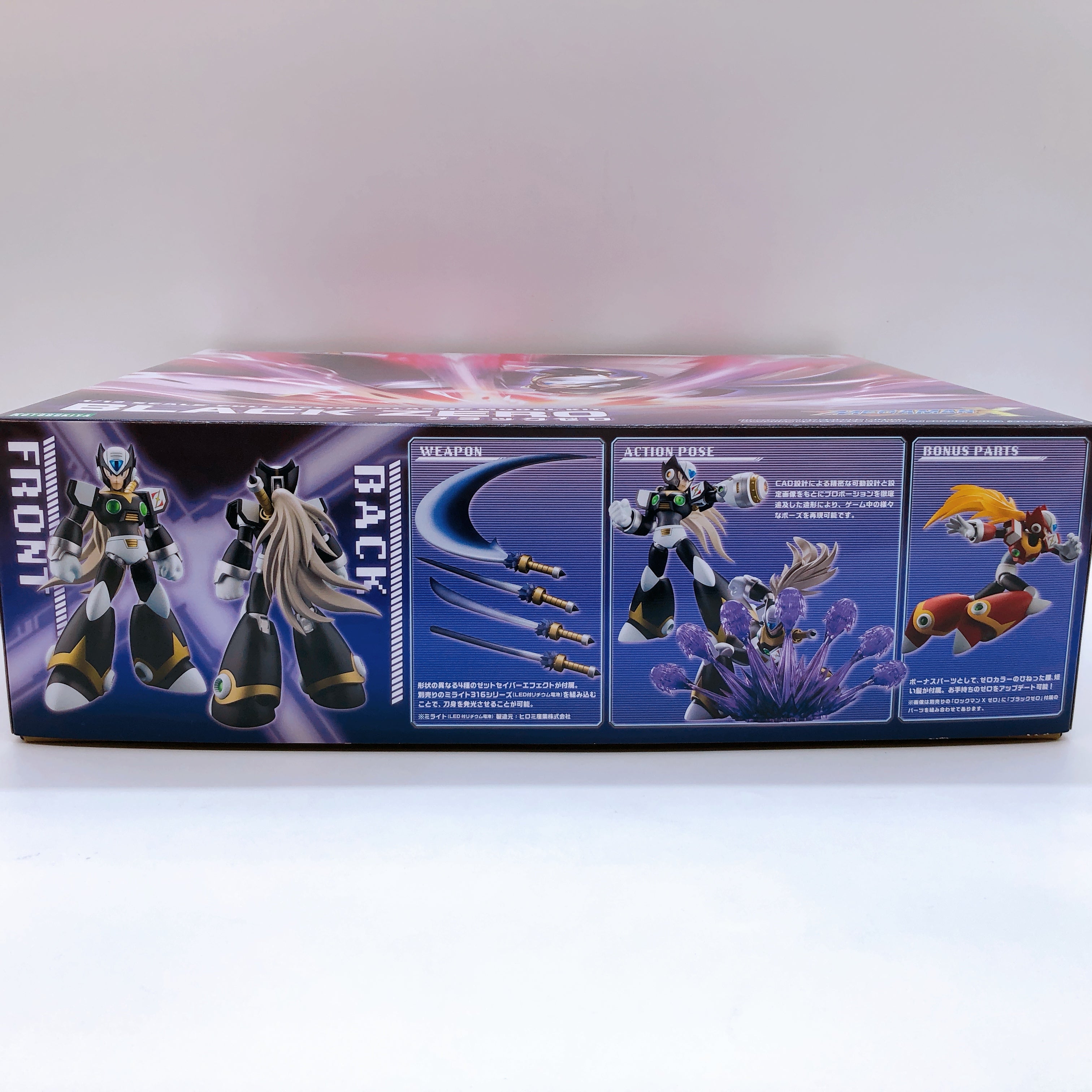 Rockman X Mega Man X BLACK ZERO 1/12 Scale Action Model Kit KOTOBUKIYA Japan NEW