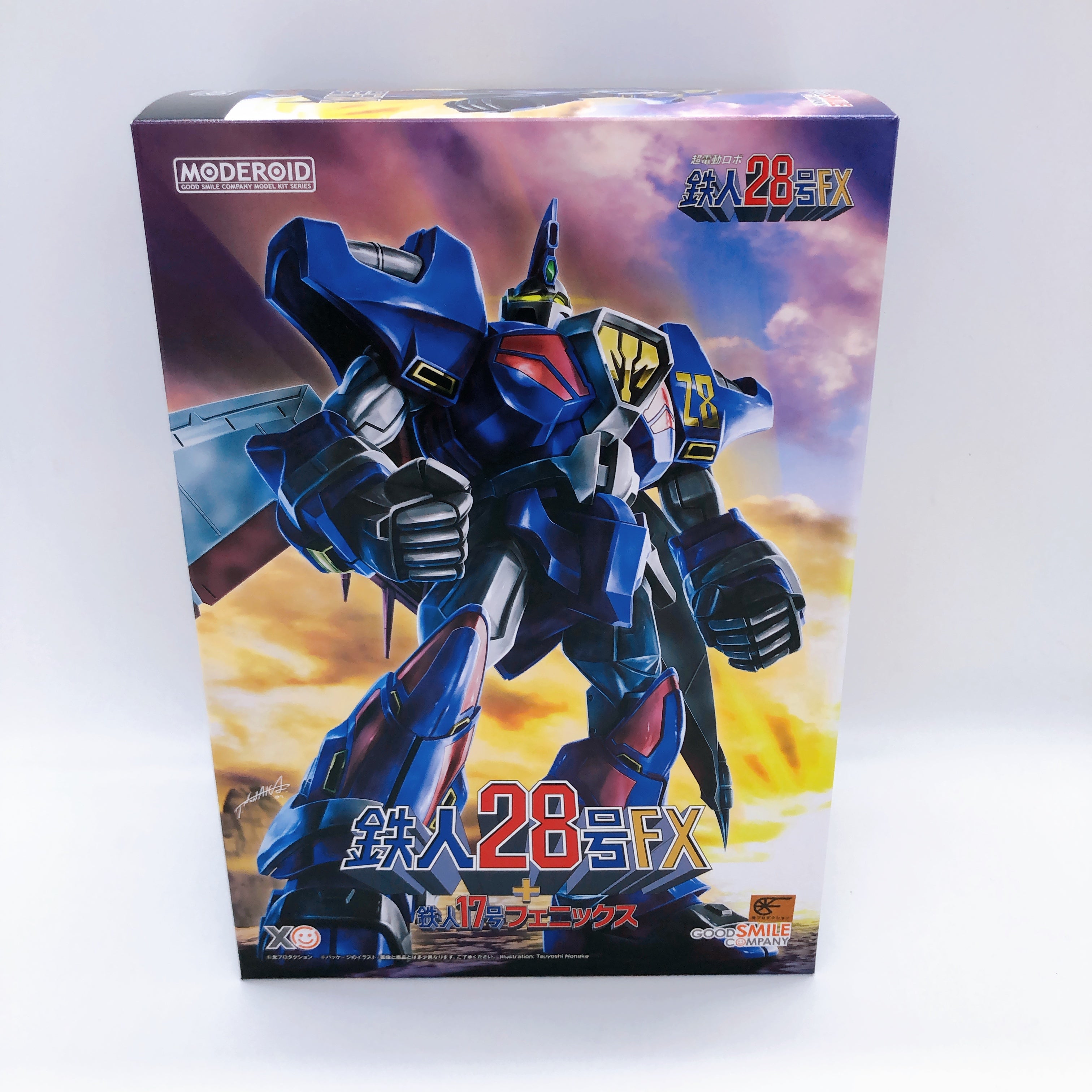 MODEROID Tetsujin 28 FX & Tetsujin 17 Phoenix Model Kit Good Smile Company NEW