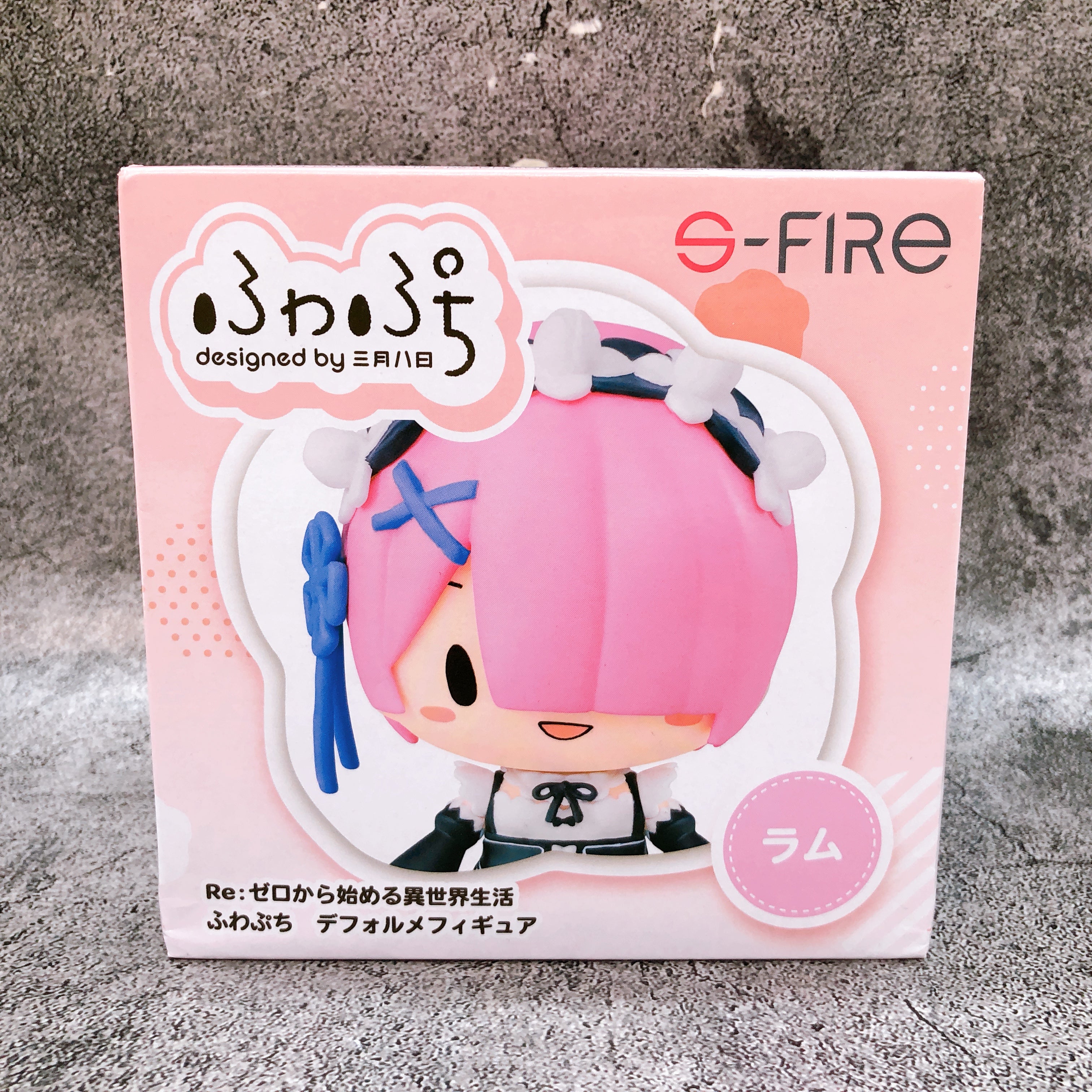 Re:Zero Ram Fuwapuchi Deformed Figure e-fire Sega Japan AUTHENTIC Sealed