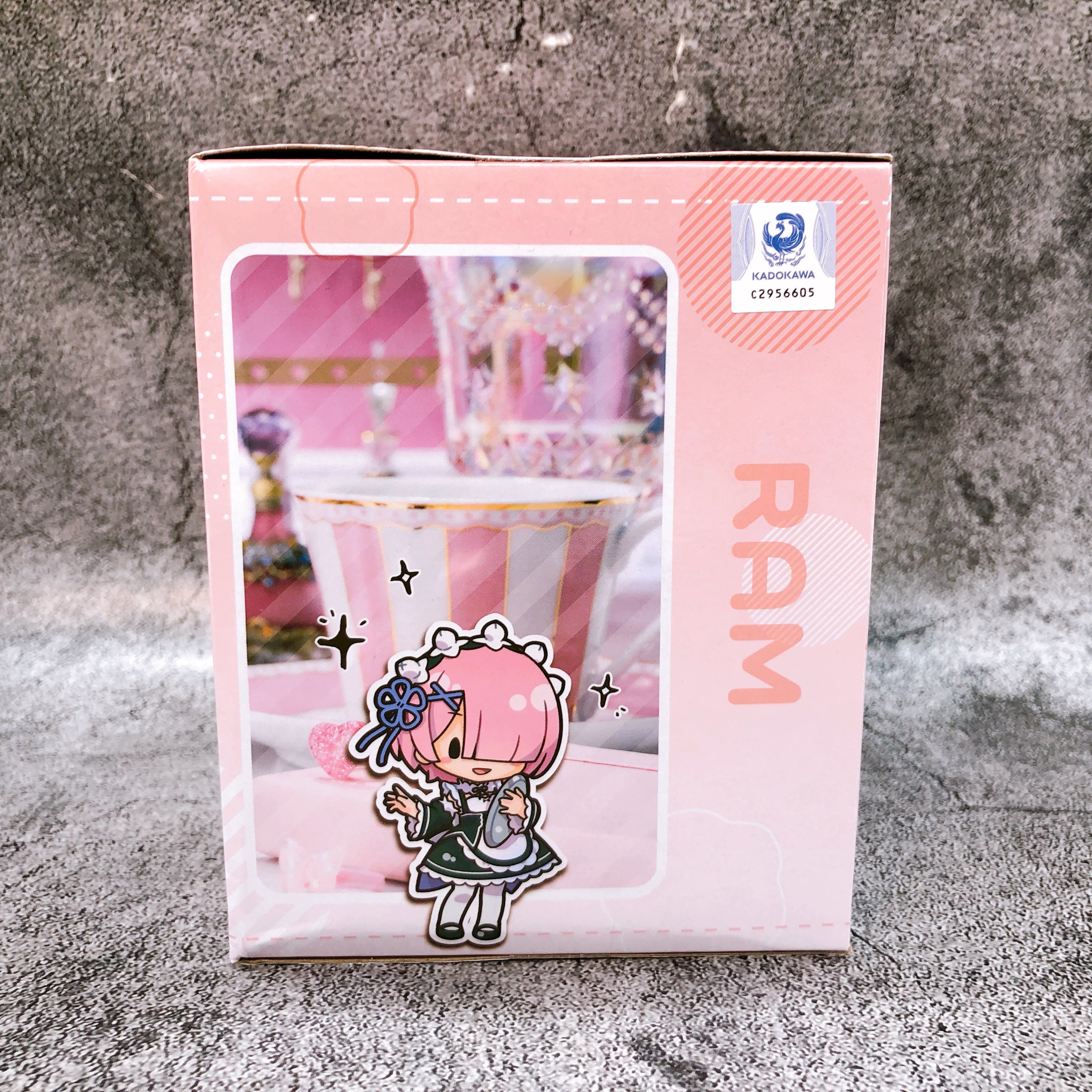 Re:Zero Ram Fuwapuchi Deformed Figure e-fire Sega Japan AUTHENTIC Sealed