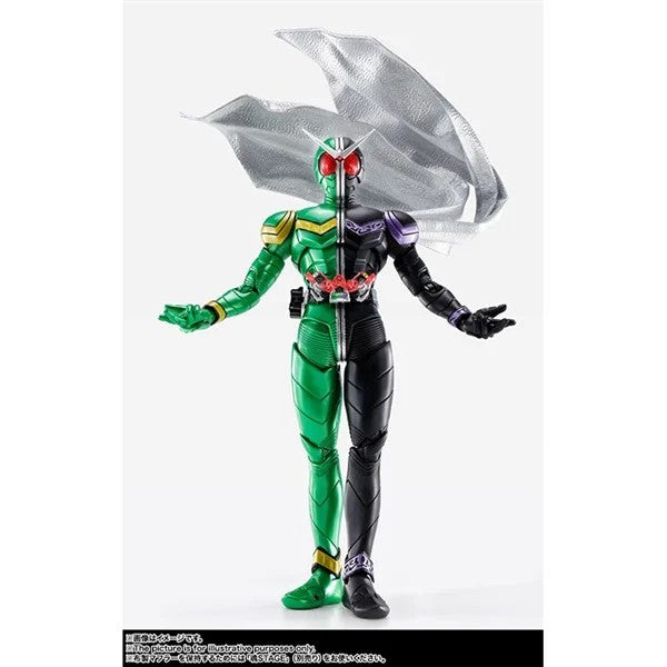 S.H.Figuarts Kamen Rider W Cyclone Joker Shinkocchou Seihou Fuuto PI Figure 2025