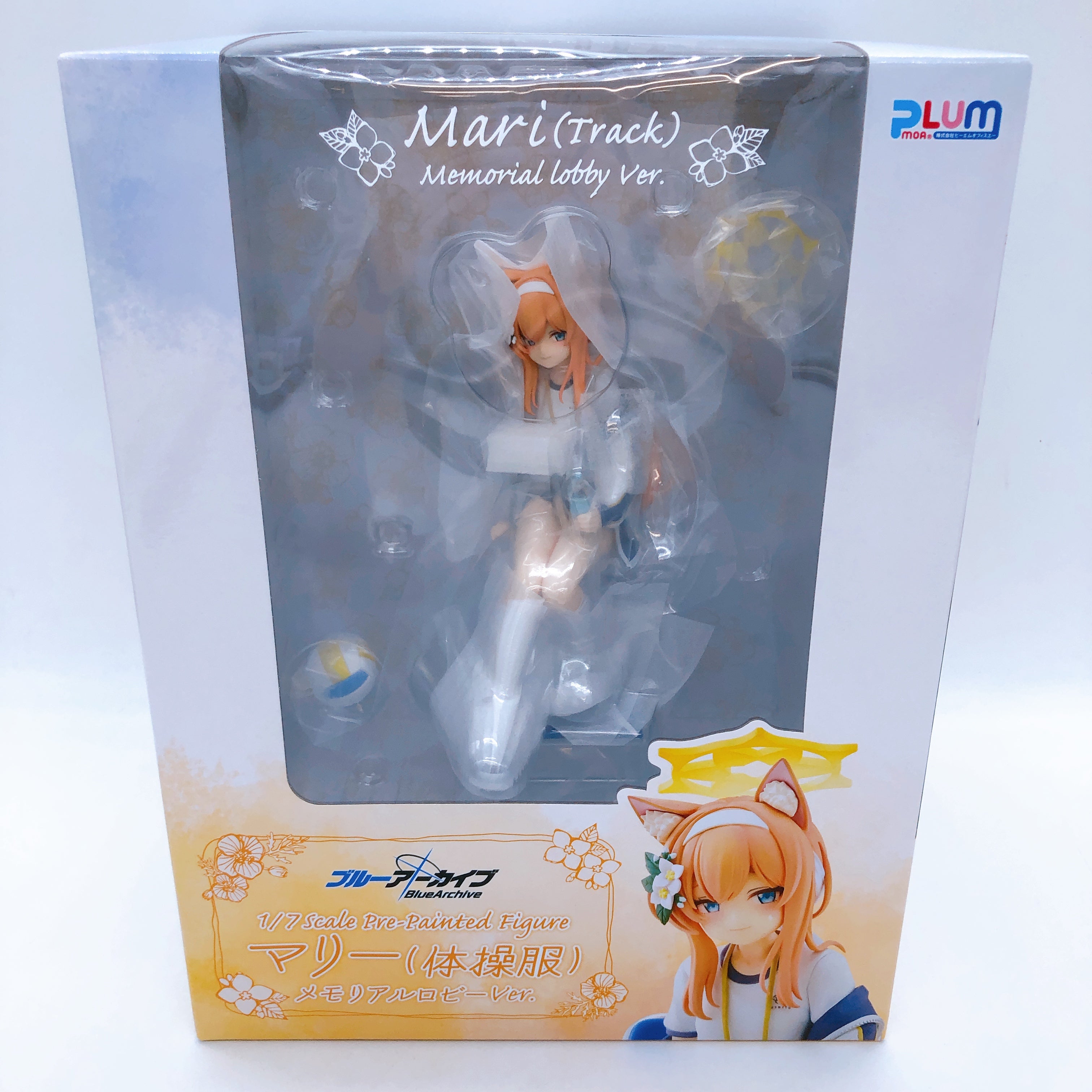Blue Archive Mari Track Memorial Lobby Ver. 1/7 Scale Figure Plum Japan FASTSHIP