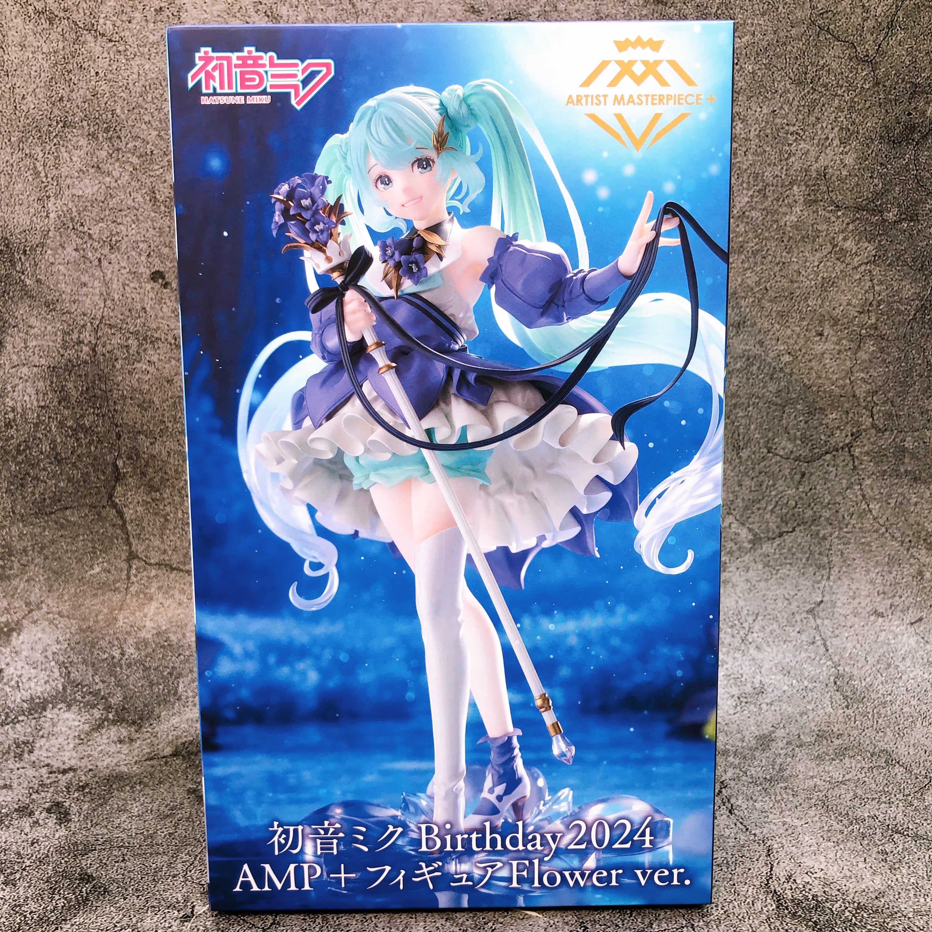Hatsune Miku Birthday 2024 AMP+ Figure Flower ver. Taito Japan Sealed FASTSHIP