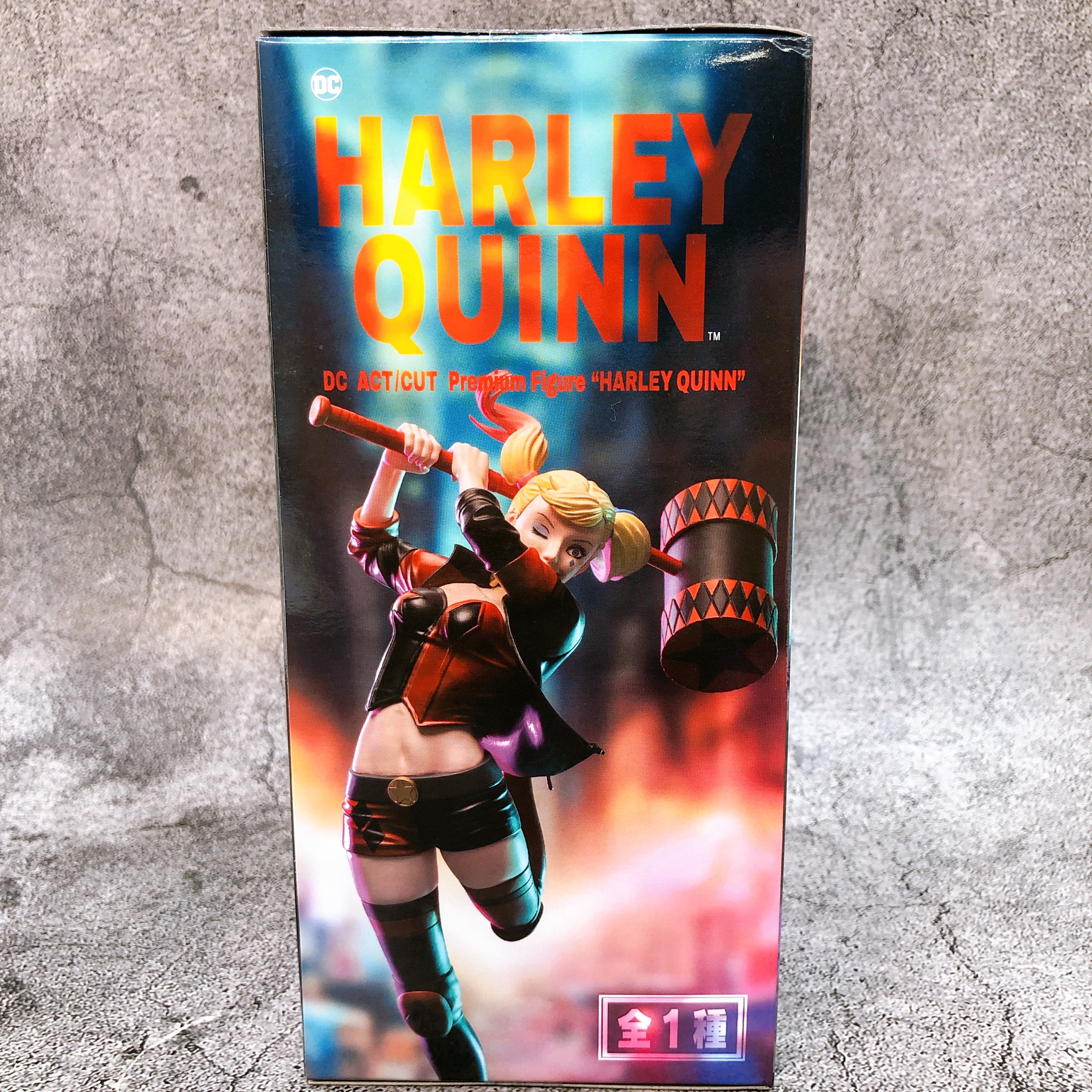 DC COMICS Harley Quinn ACT/CUT Premium Figure SEGA Japan Sealed FASTSHIP