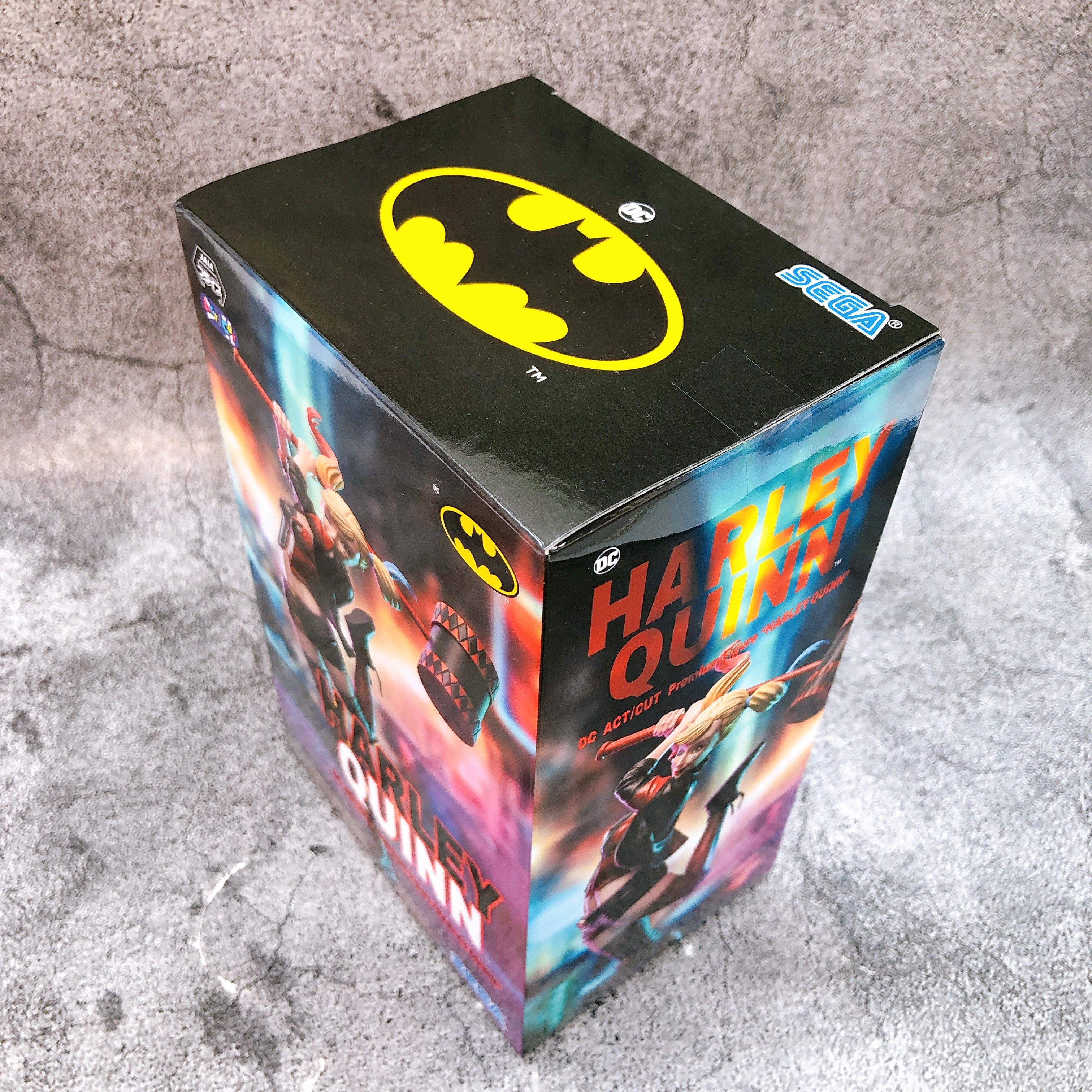 DC COMICS Harley Quinn ACT/CUT Premium Figure SEGA Japan Sealed FASTSHIP