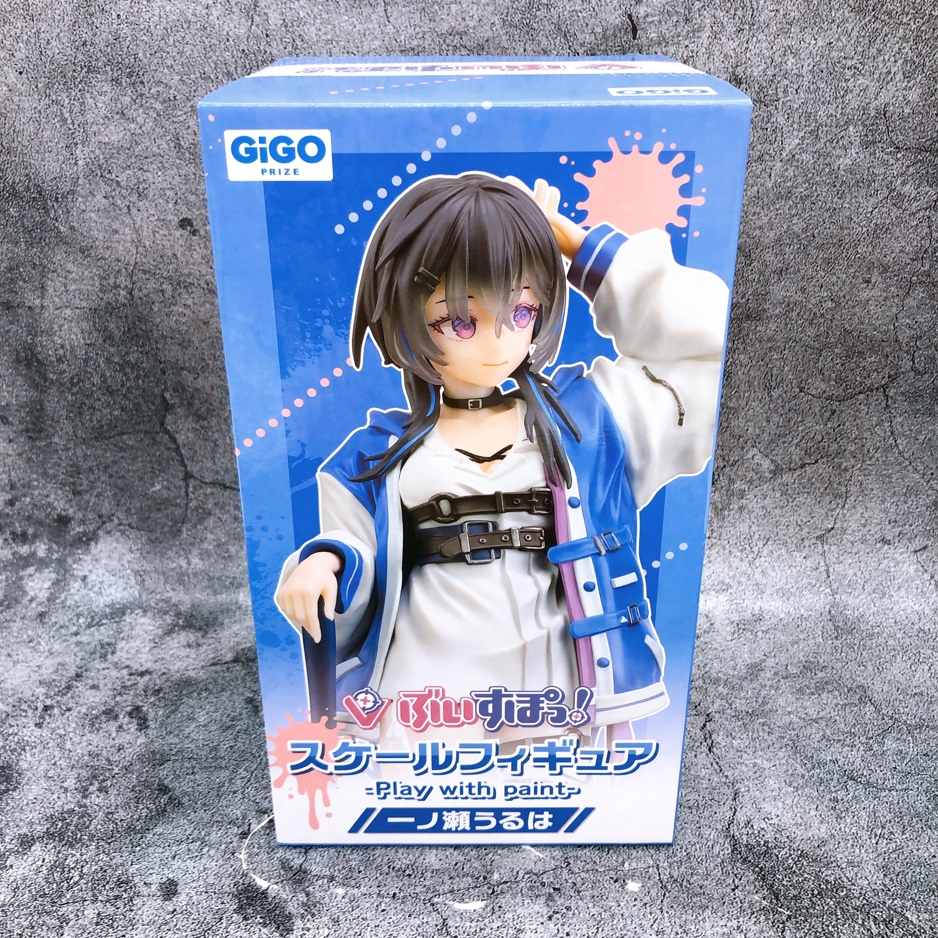 VSPO! Ichinose Uruha Scale Figure Play with paint GiGO Japan Sealed NEW