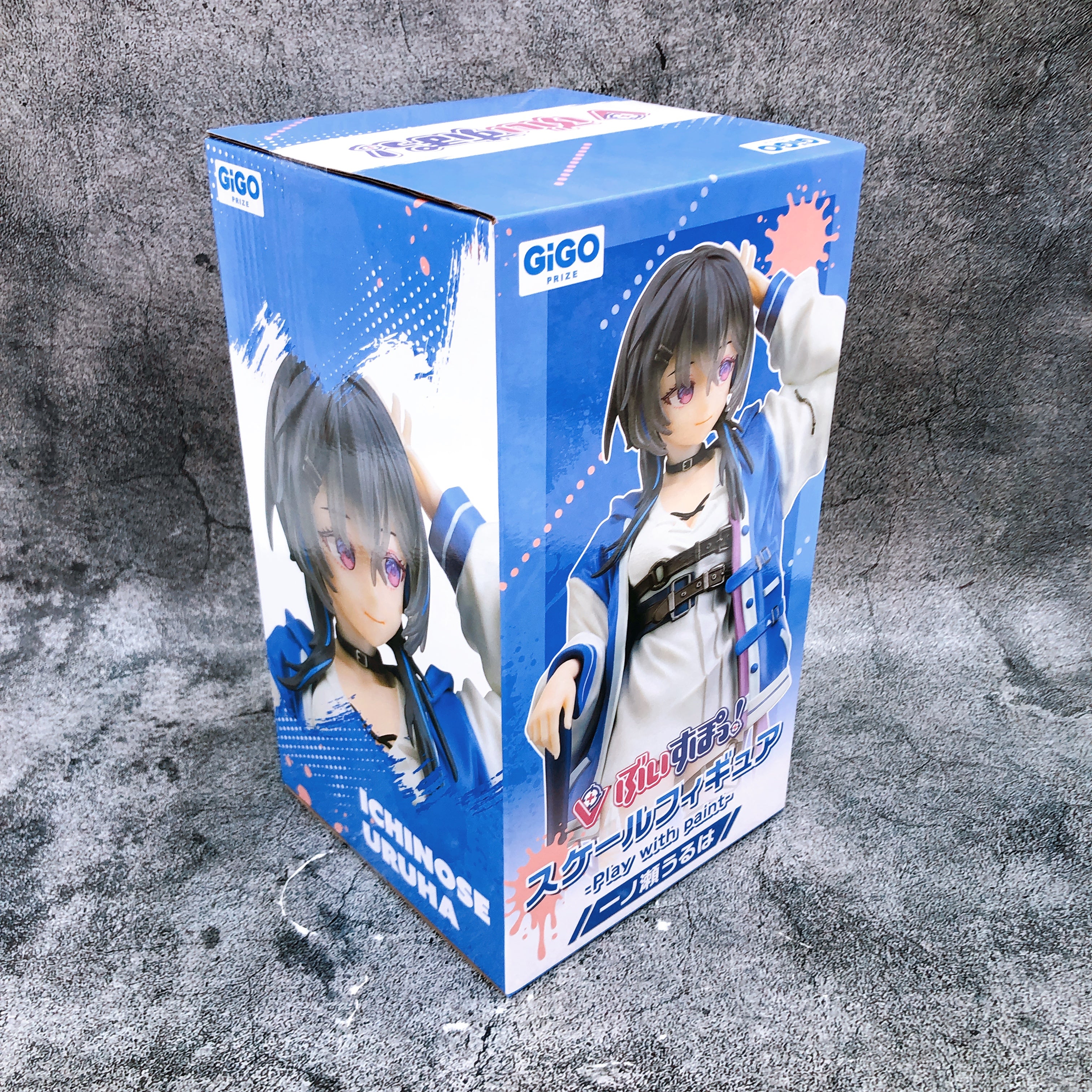 VSPO! Ichinose Uruha Scale Figure Play with paint GiGO Japan Sealed NEW