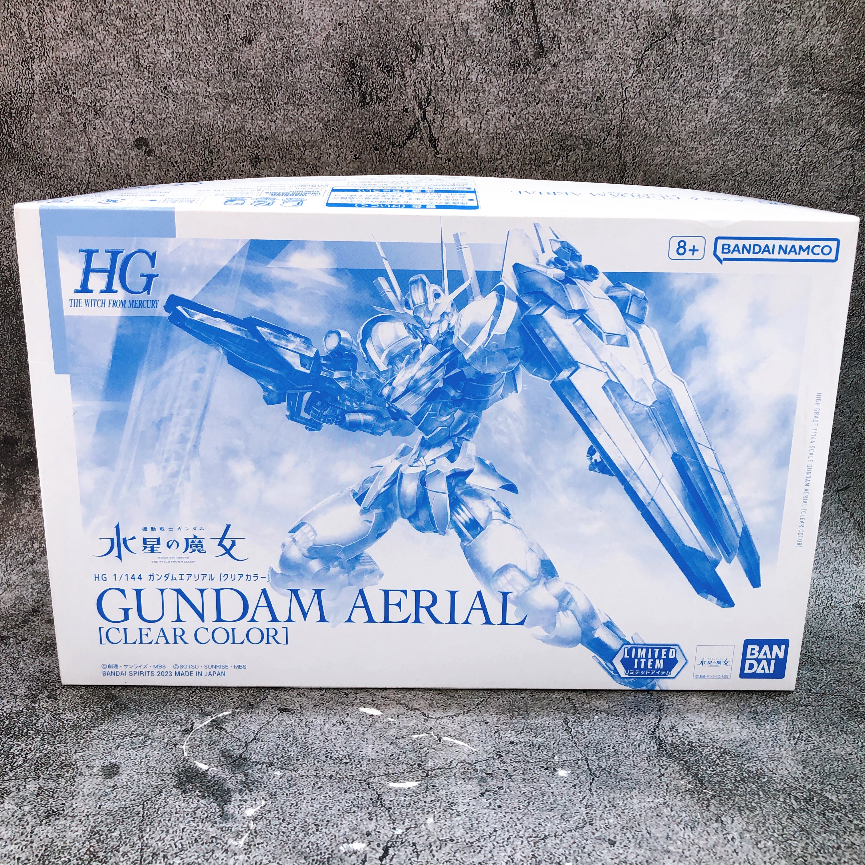 HG 1/144 Gundam Aerial Clear Color The Witch From Mercury Limited Kit Bandai NEW
