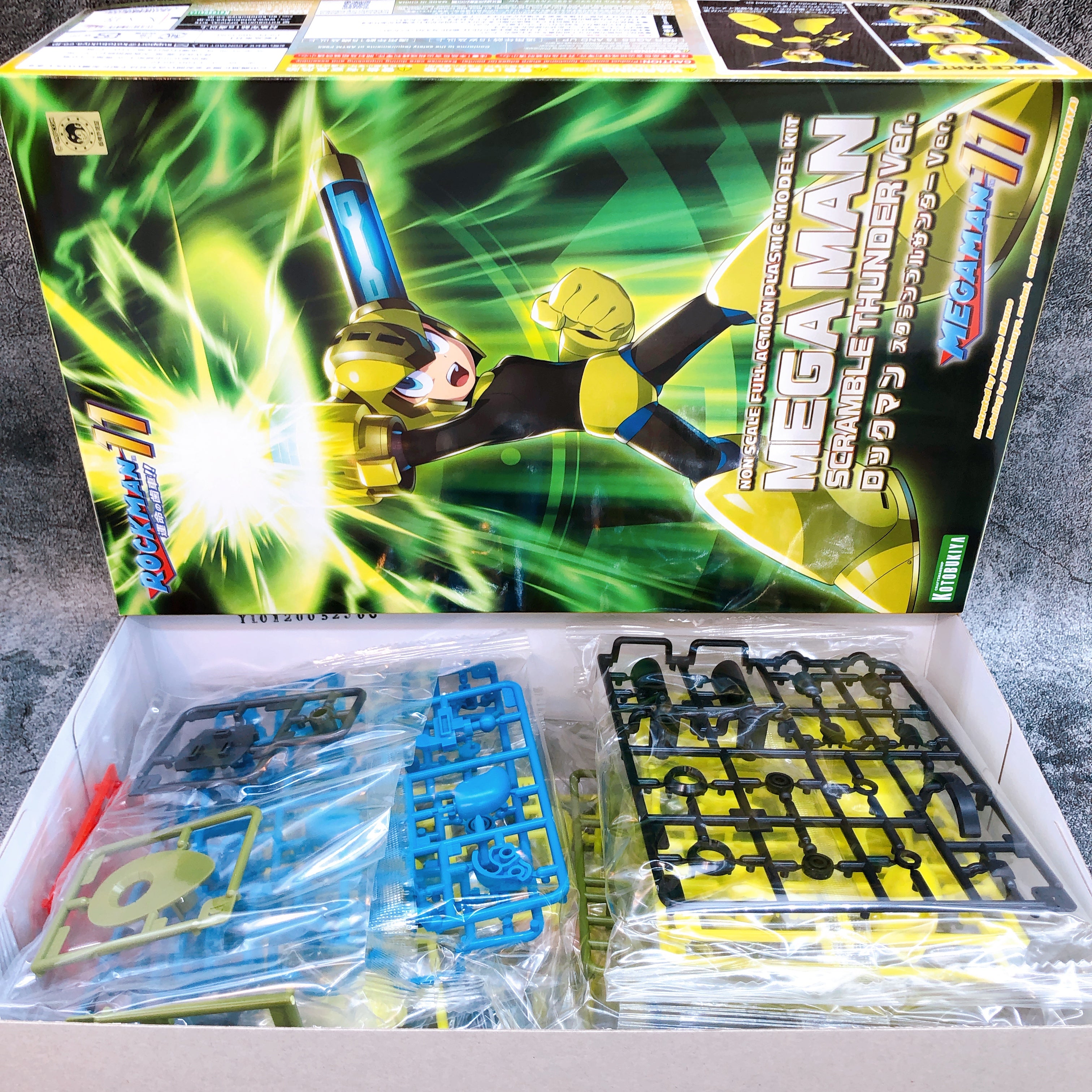 Mega Man Scramble Thunder Ver Rockman 11 Model Kit 15+ KOTOBUKIYA Japan FASTSHIP