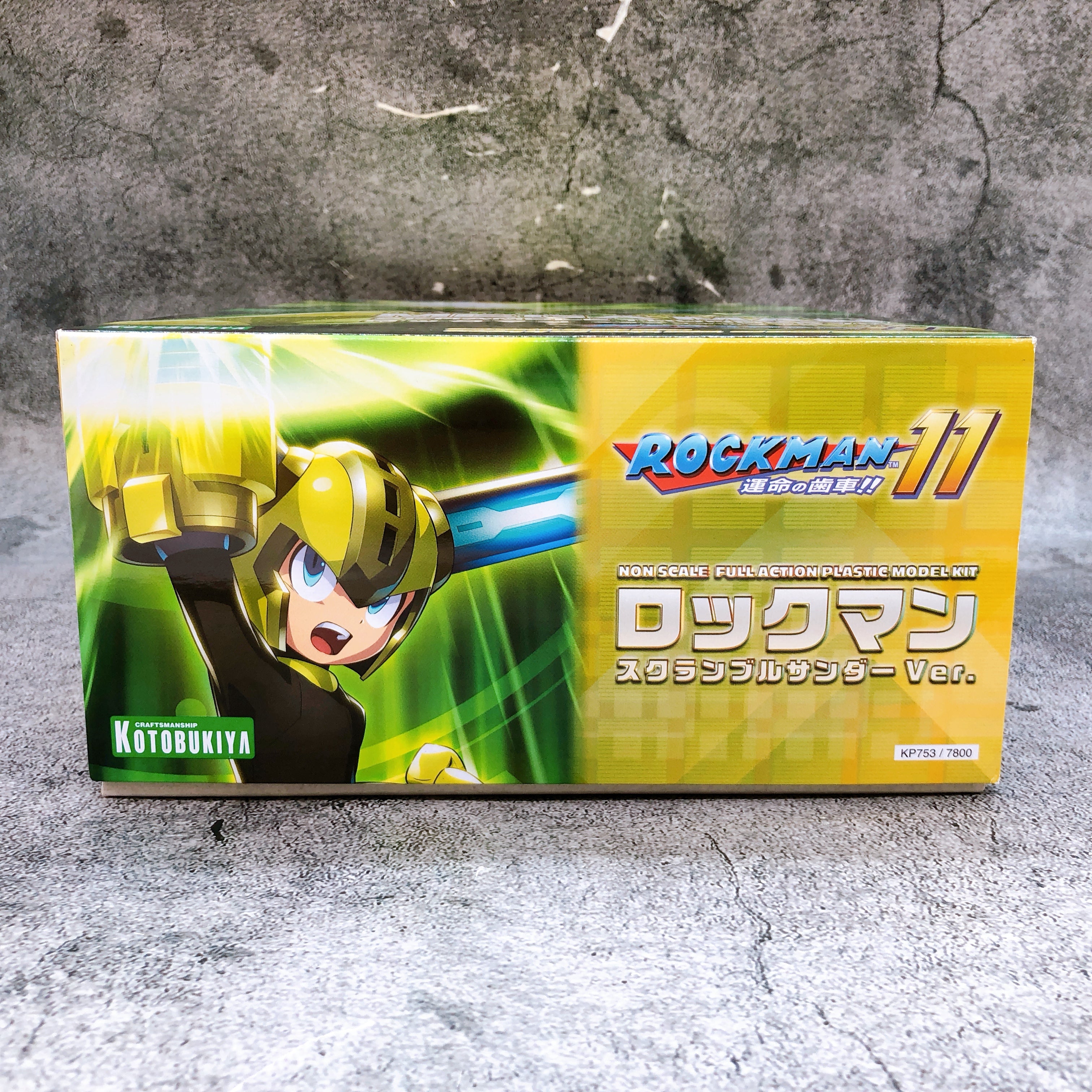 Mega Man Scramble Thunder Ver Rockman 11 Model Kit 15+ KOTOBUKIYA Japan FASTSHIP