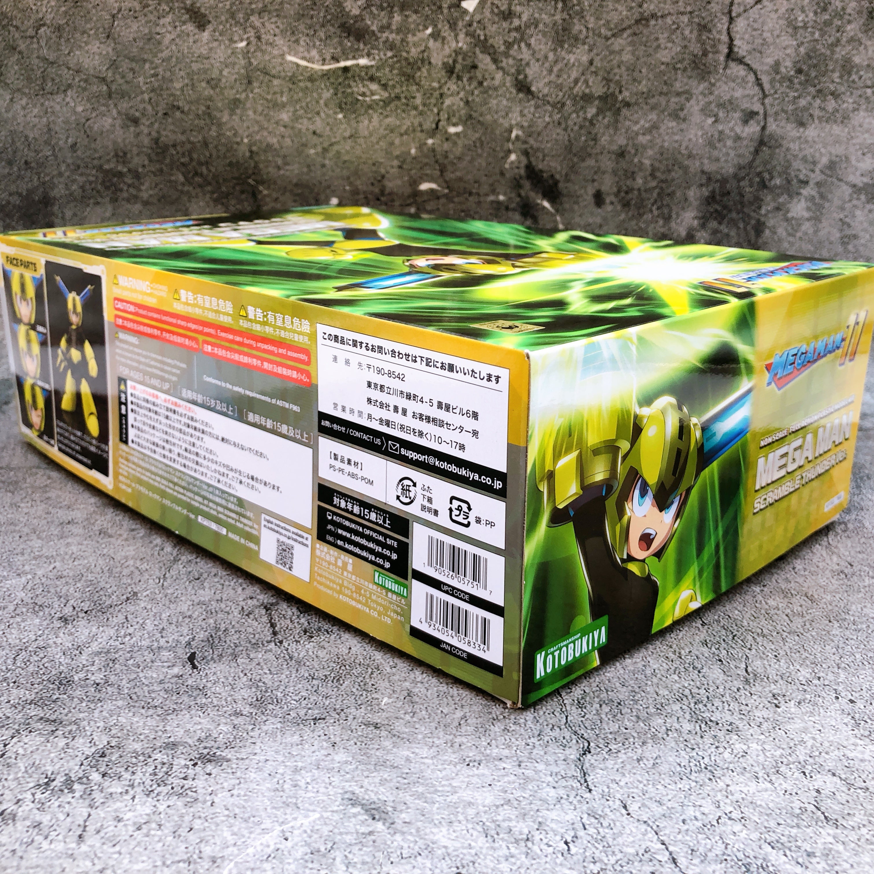 Mega Man Scramble Thunder Ver Rockman 11 Model Kit 15+ KOTOBUKIYA Japan FASTSHIP