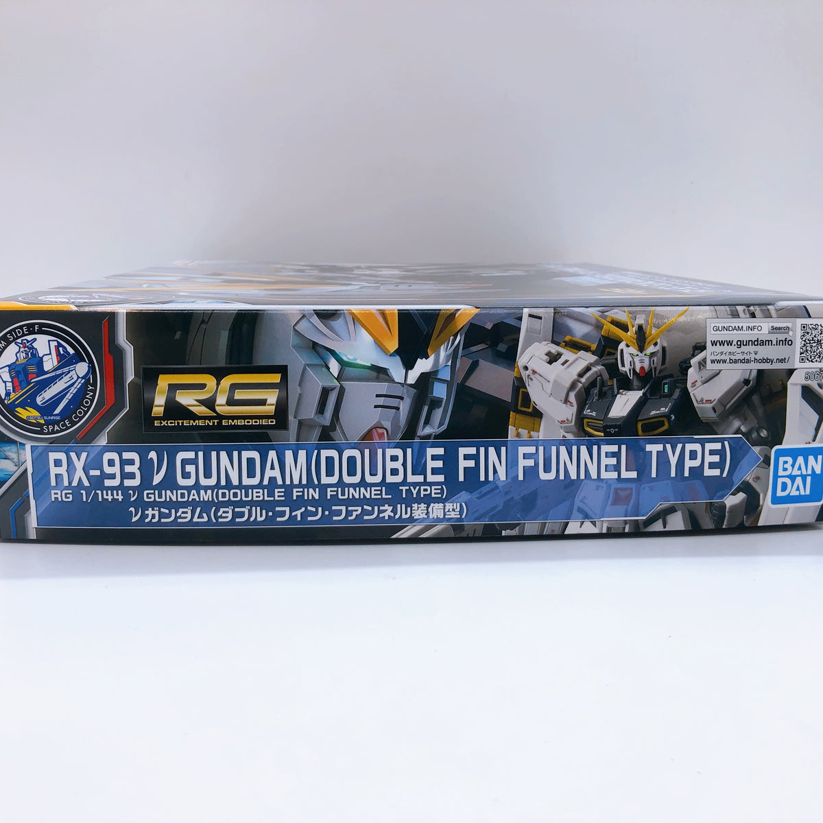 RG 1/144 RX-93 Nu Gundam Double Fin Funnel Type Limited Model Kit Bandai Japan
