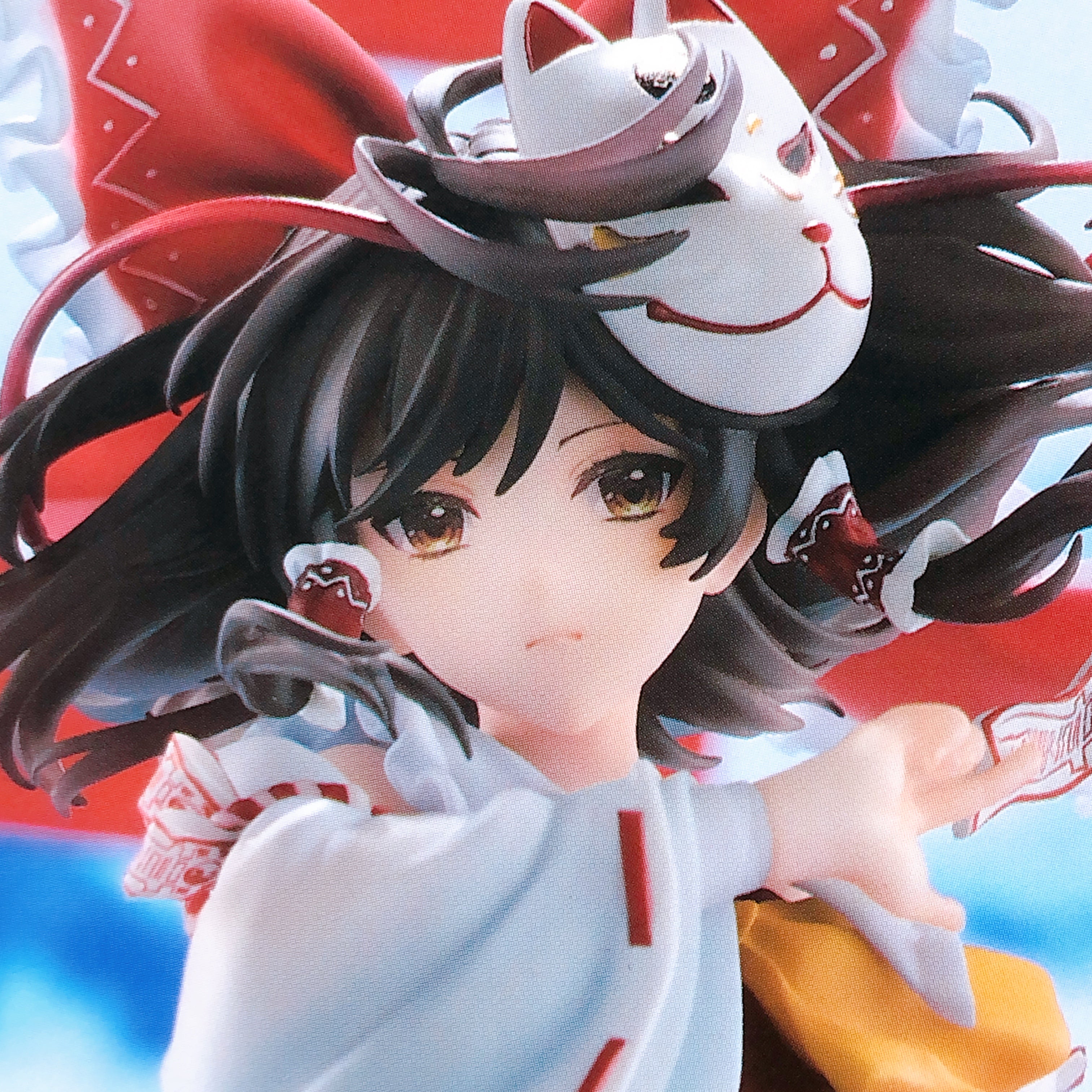 Solarain Touhou Project Reimu Hakurei 1/7 Scale Painted Figure 15+ AUTHENTIC NIB