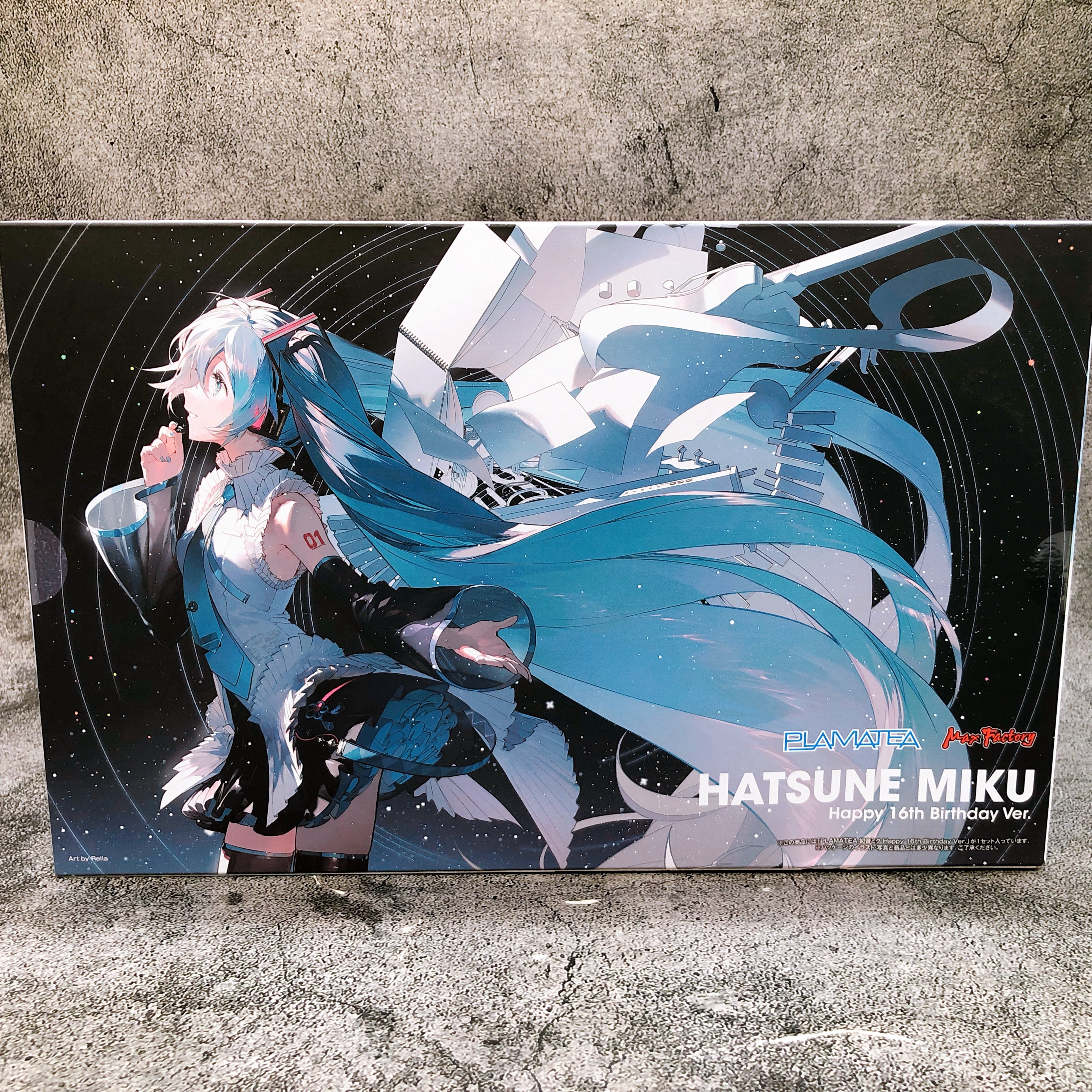 PLAMATEA Hatsune Miku Happy 16th Birthday Ver. Model Kit 15+ Max Factory Sealed
