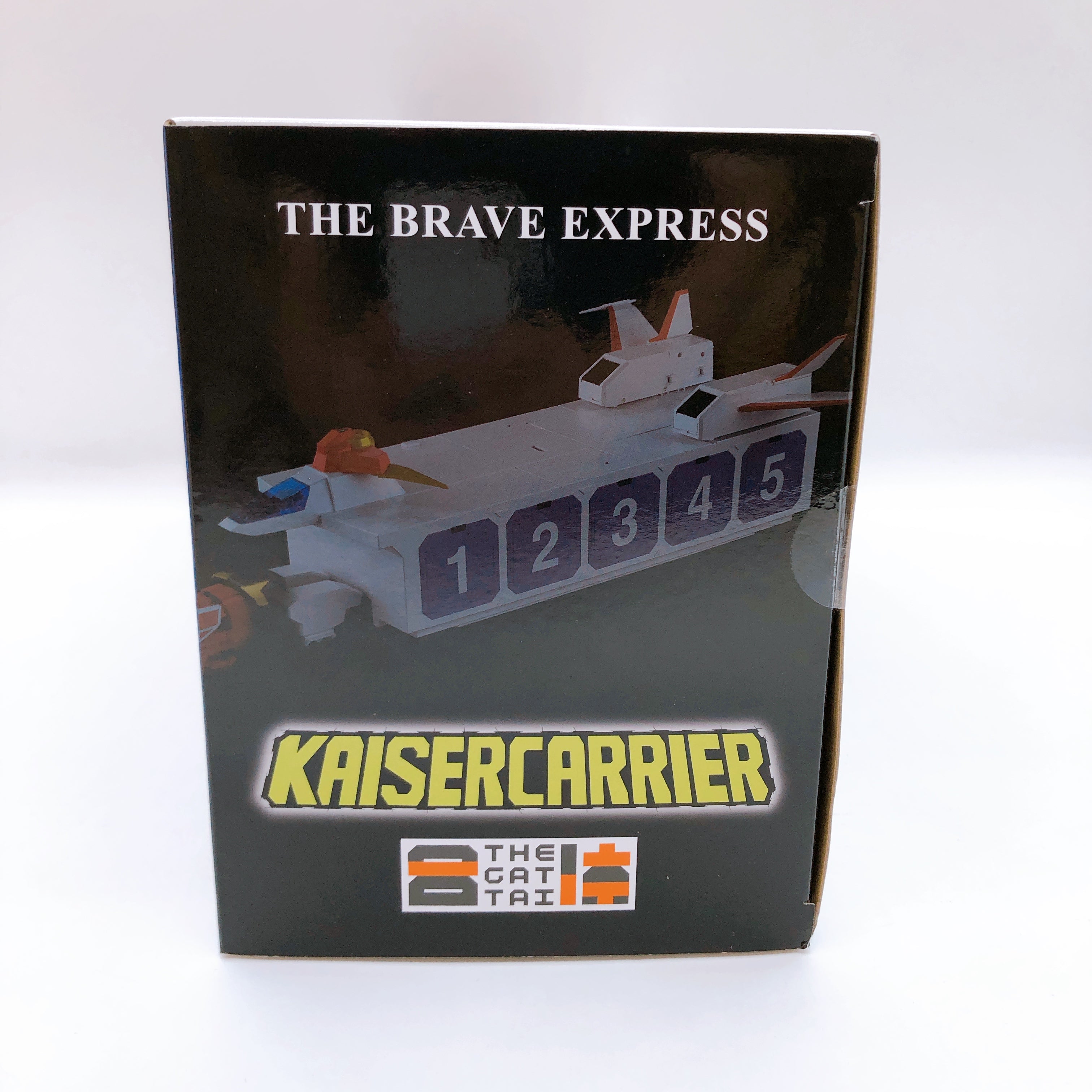 The Gattai Kaisercarrier Brave The Express Might Gaine Action Figure GSC Sealed
