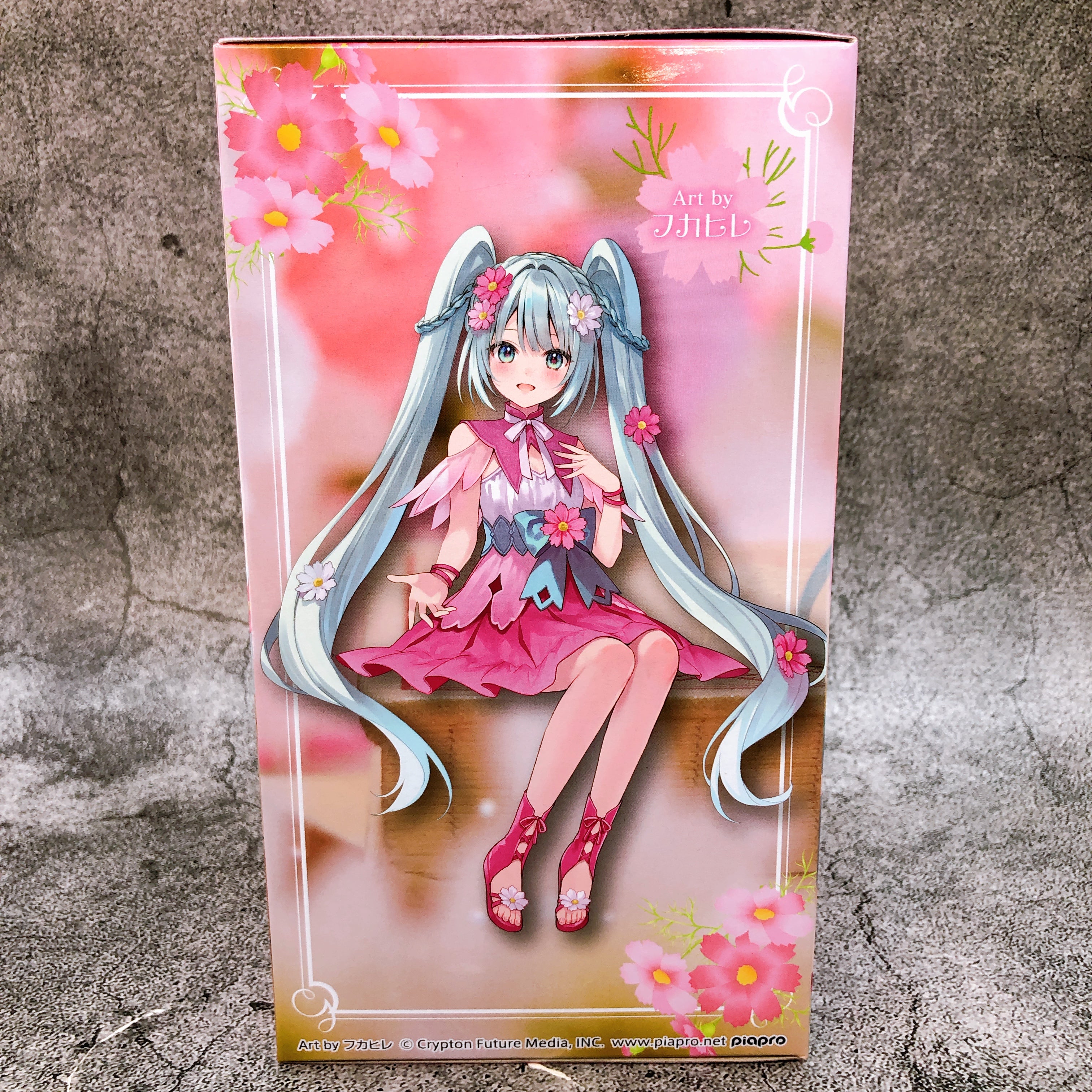 Hatsune Miku Flower Fairy Cosmos Noodle Stopper Figure FuRyu Japan Sealed