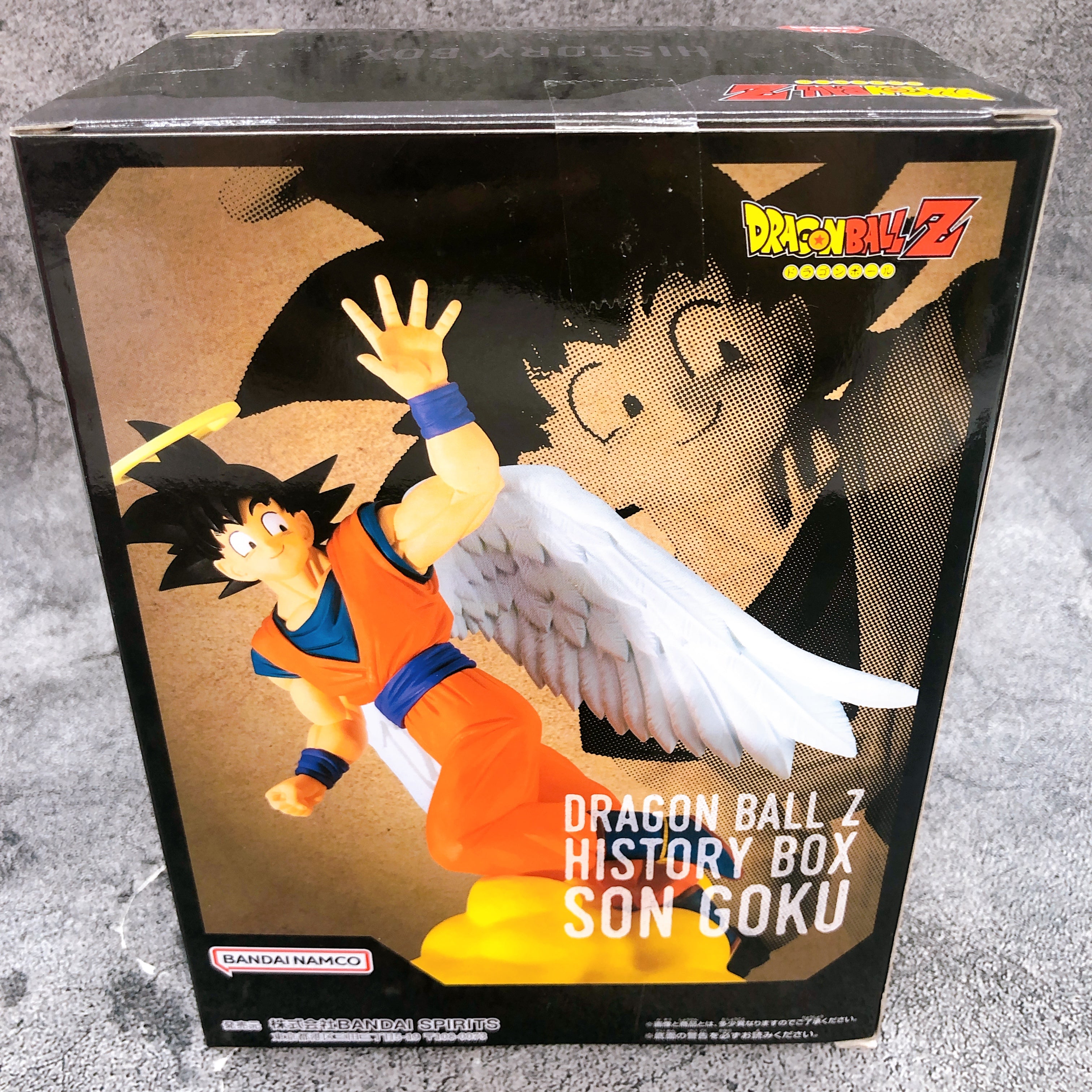 Dragon Ball Z Son Goku Angel ver. History Box Figure BANPRESTO Japan Sealed