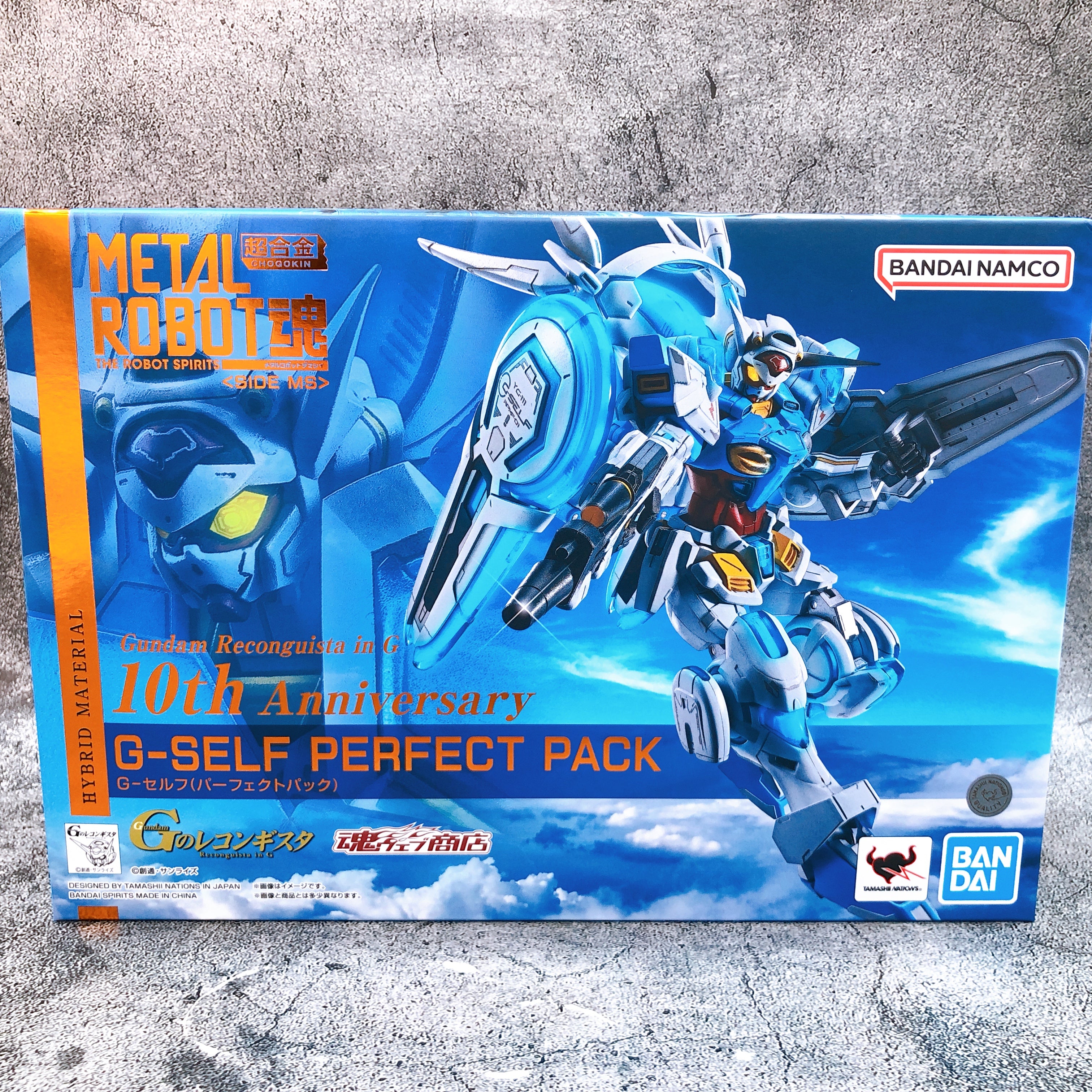 Metal Robot Spirits SIDE MS G-SELF Perfect Pack Action Figure Bandai Japan NEW