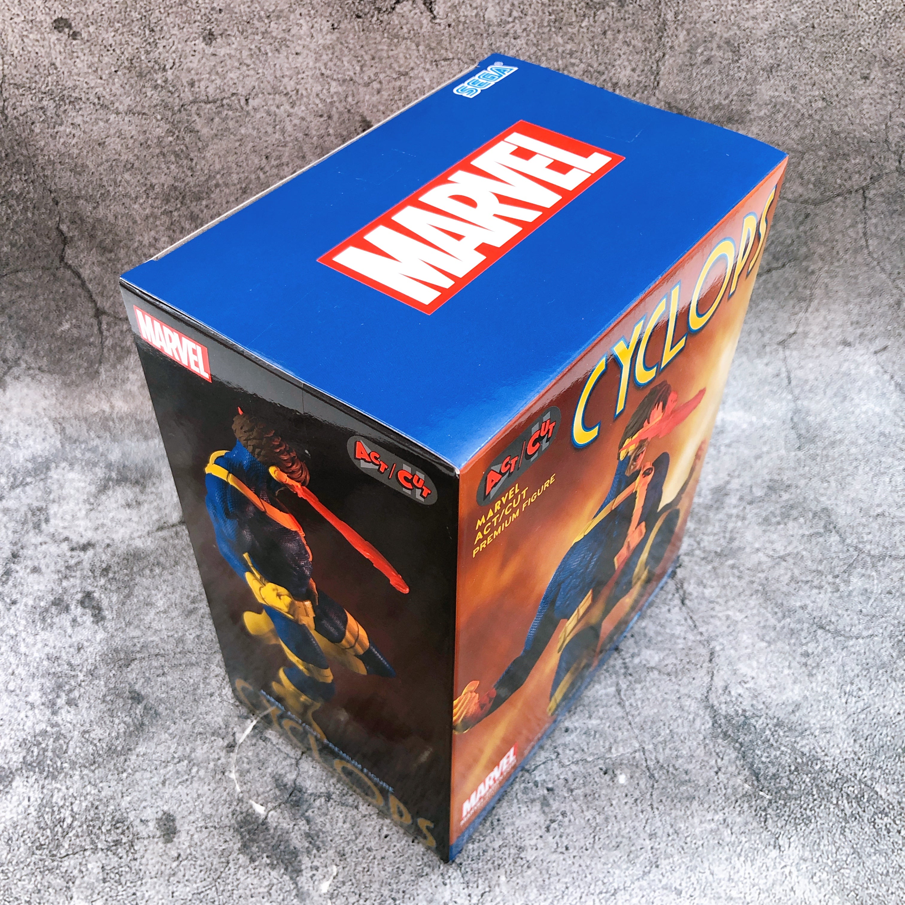 MARVEL Cyclops ACT/CUT Premium Figure SEGA Japan Sealed FASTSHIP