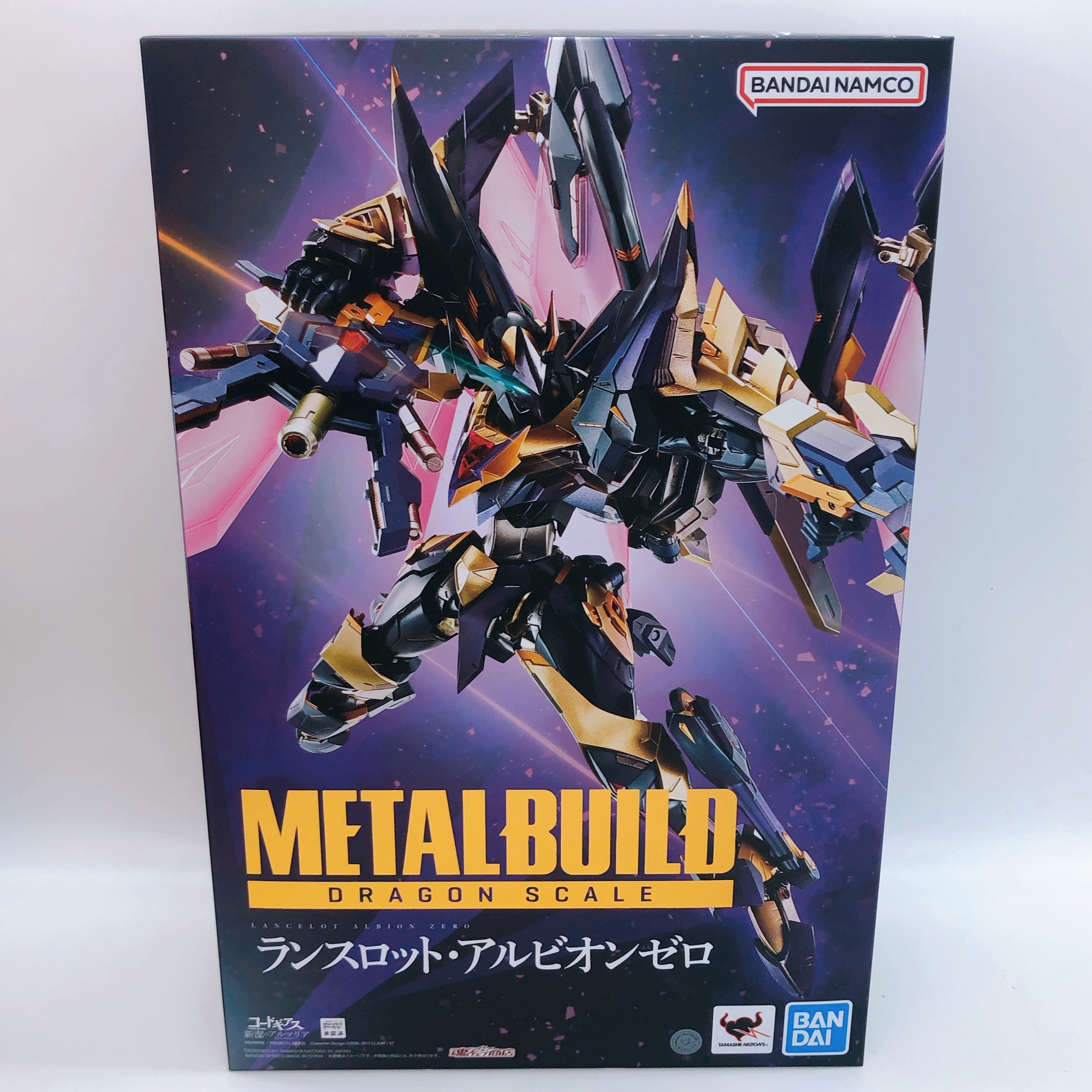 METAL BUILD Dragon Scale Lancelot Albion Zero Action Figure Bandai Japan Sealed