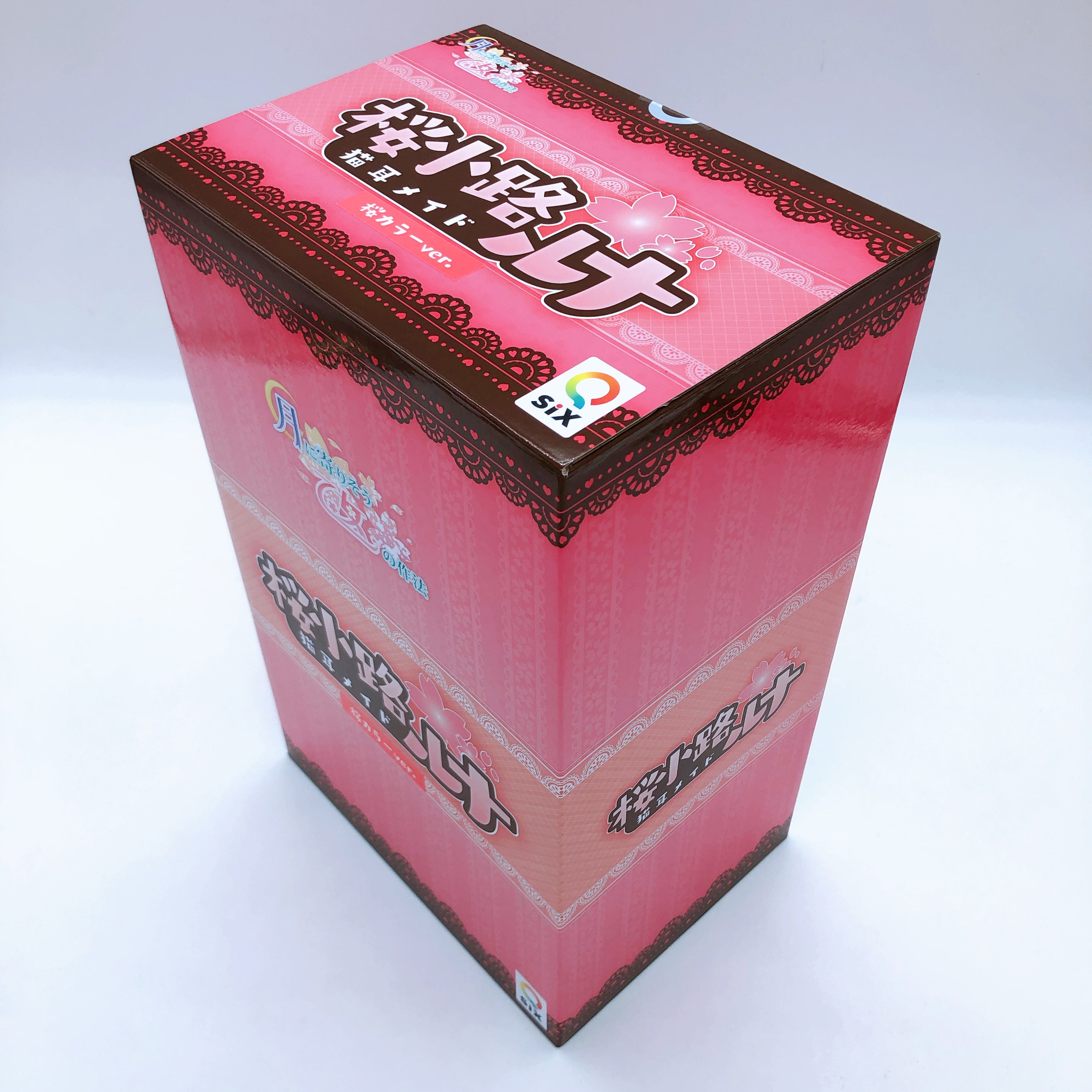 Q-six Luna Sakurakouji Cat Eared Maid Cherry Blossom Ver. 1/6 Scale Figure Japan