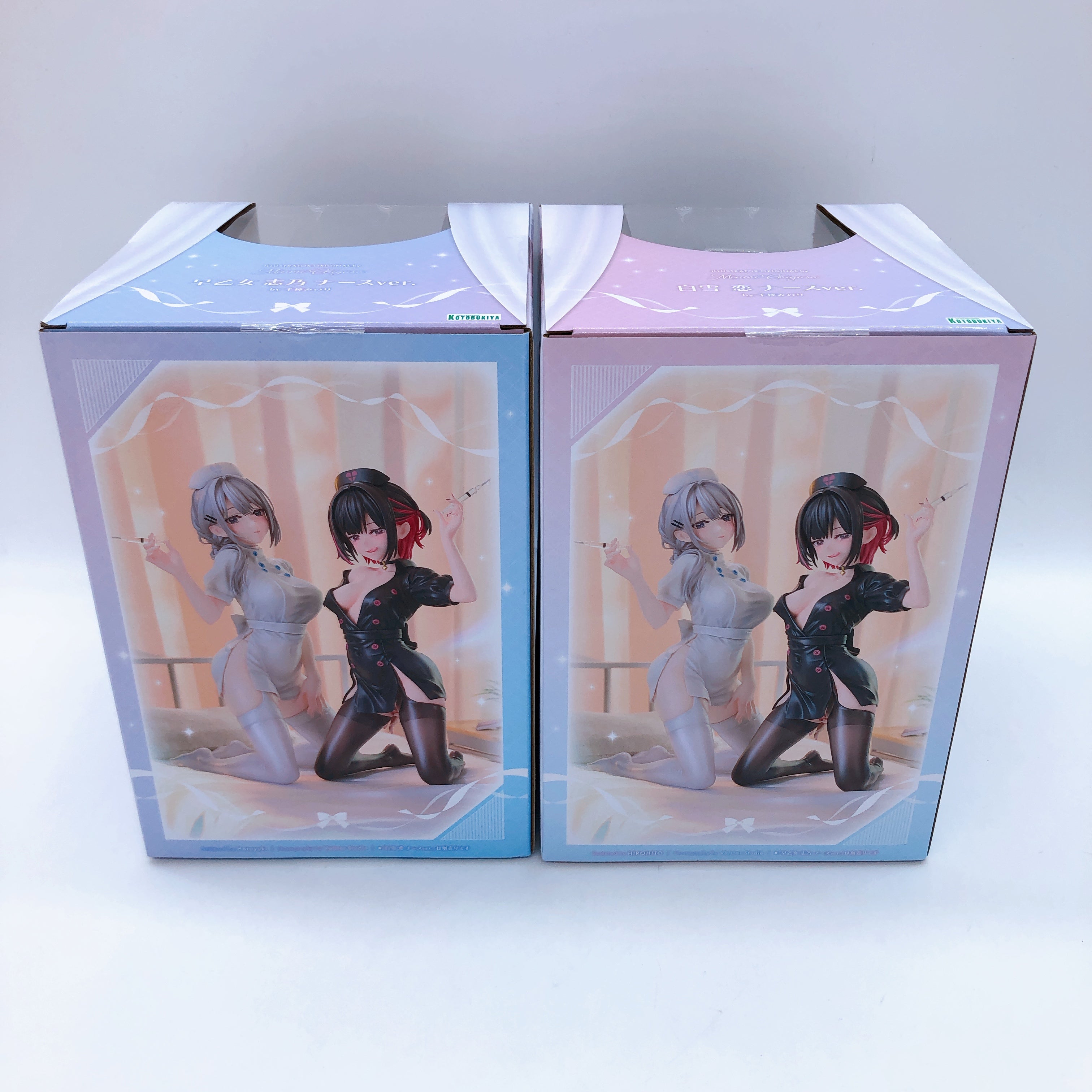 KOTOBUKIYA Saotome Shino & Shirayuki Ren Nurse 1/7 Figure by Minori Chigusa SET