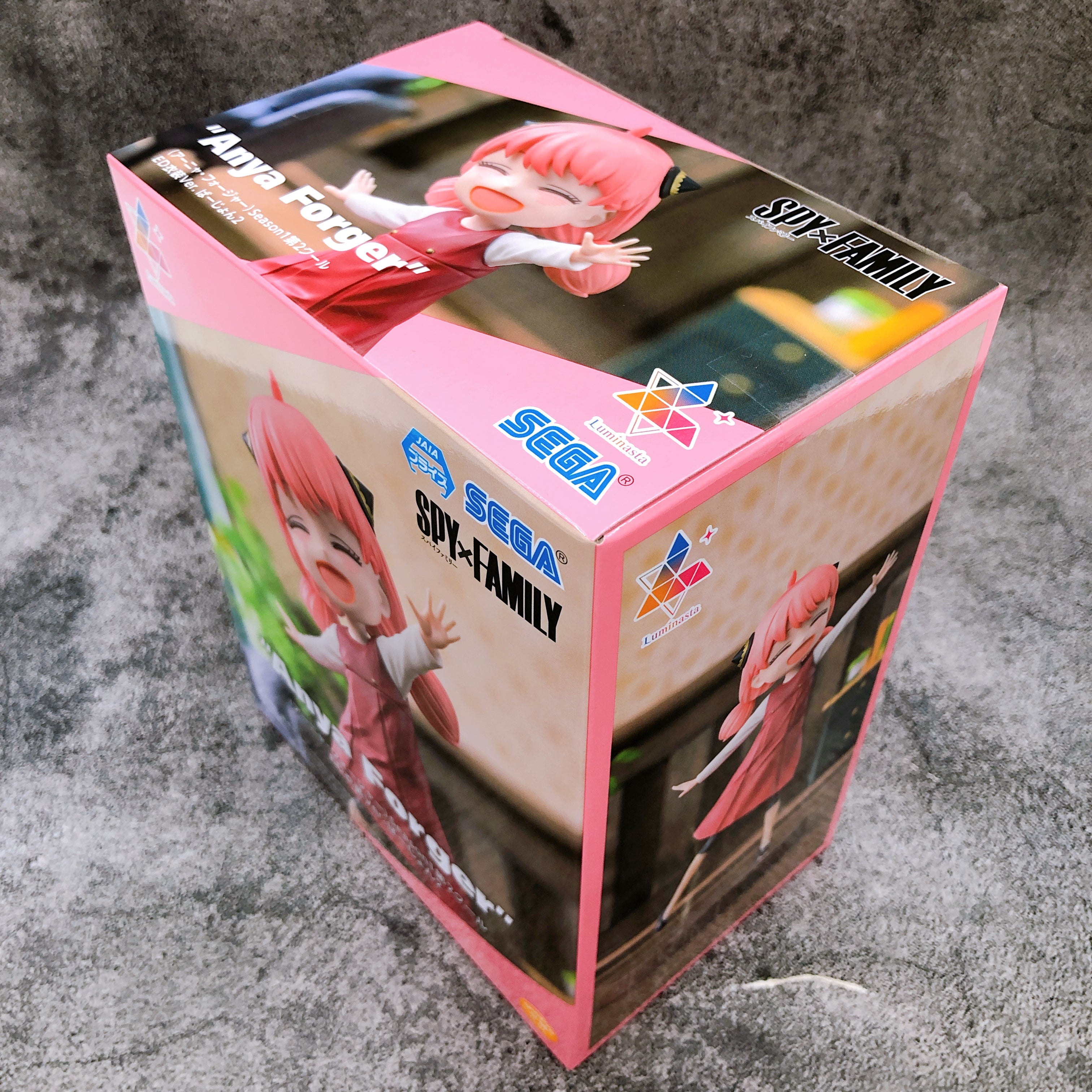 SPY x FAMILY Anya Forger Season1 2nd Cool ED Costume Version 2 Luminasta Figure