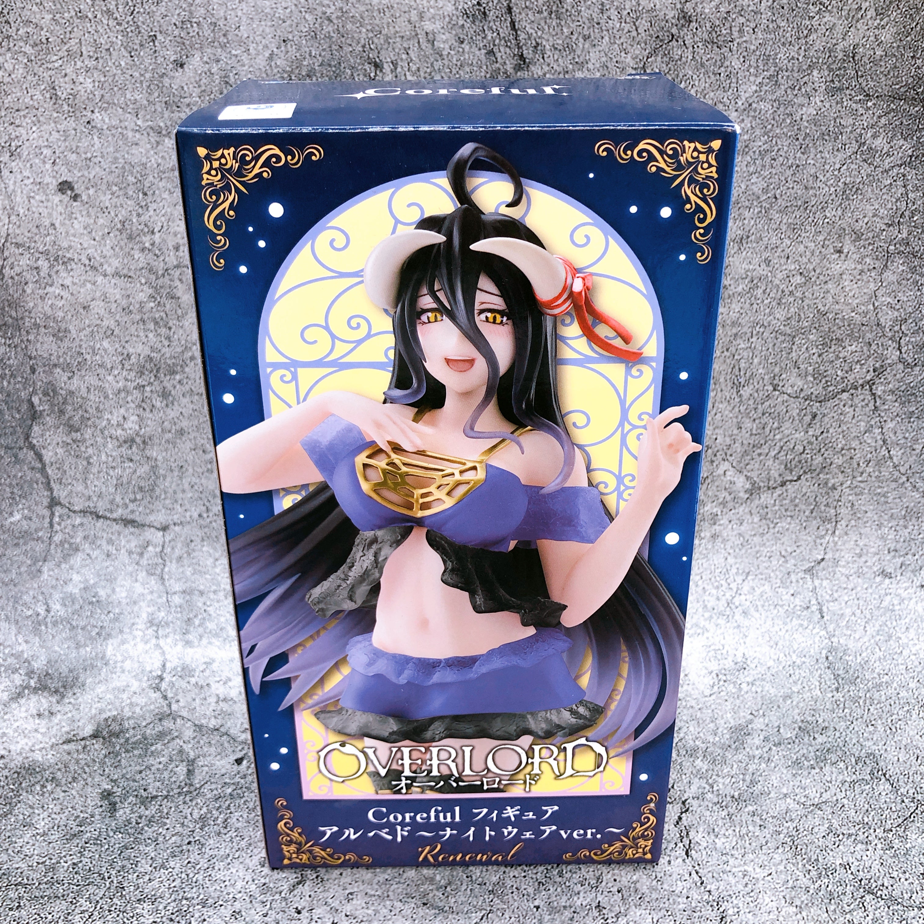 Overlord Albedo Nightware ver Renewal Coreful Figure Taito Japan Sealed FASTSHIP