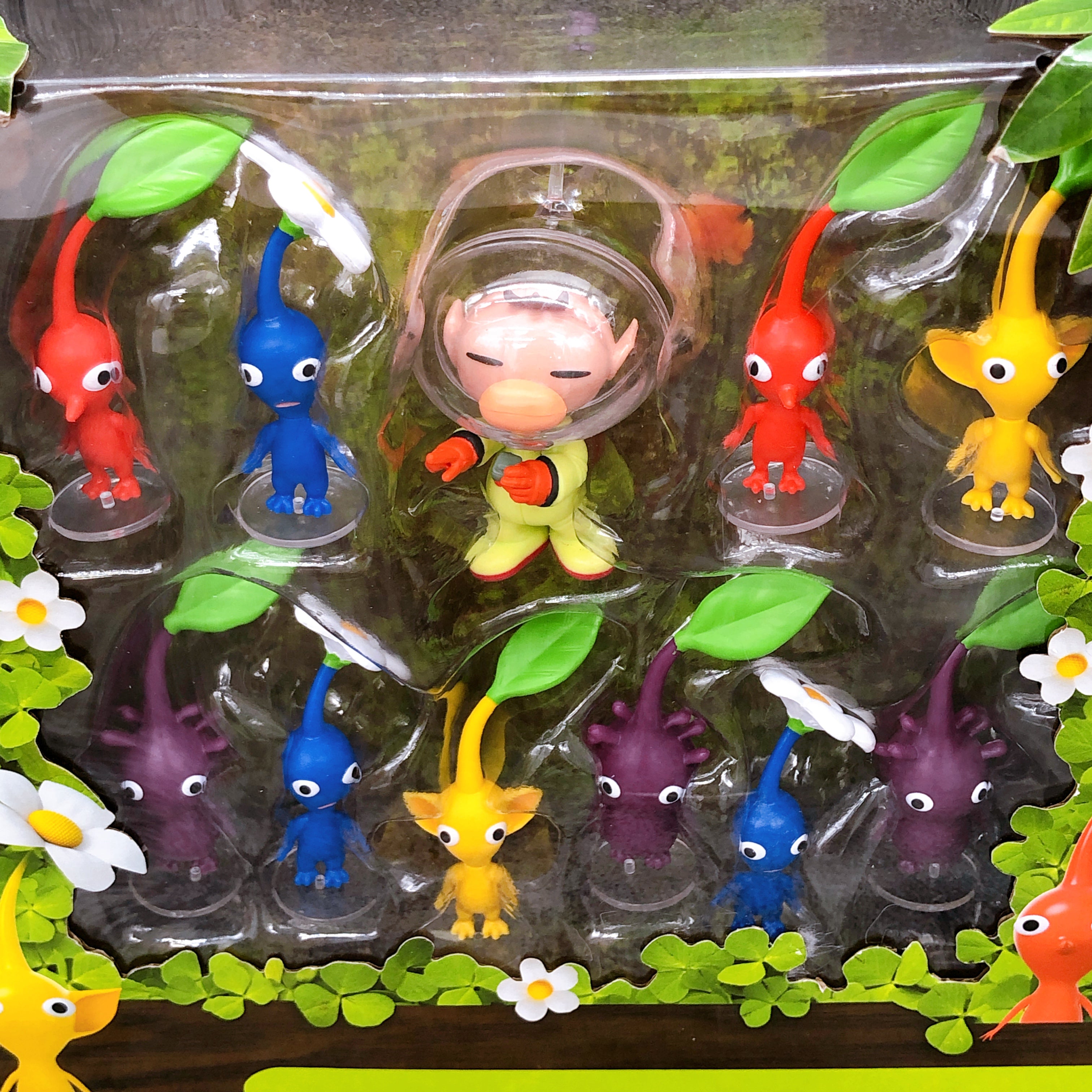 SANEI Pikmin Figure Set Captain Olimar & Pikmins Ishikawa Toy Nintendo Game NEW