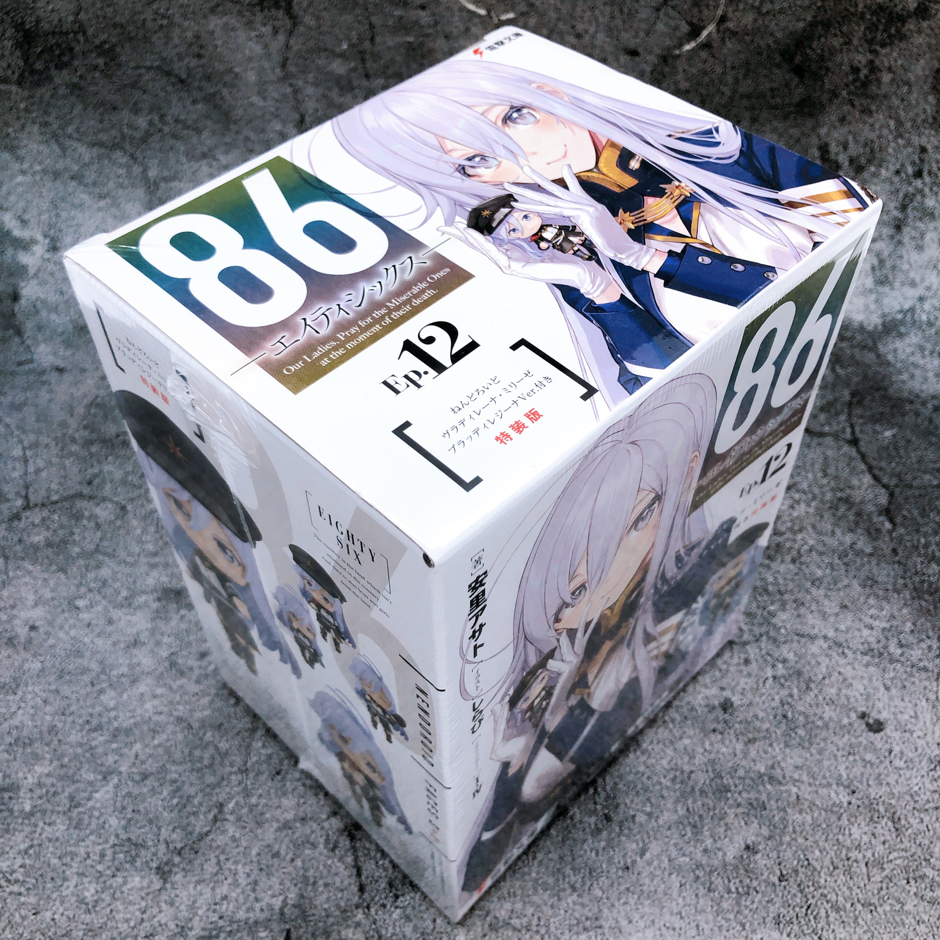 86 Eighty Six Vladilena Milize Bloody Regina Nendoroid Novel 12 Special Edition