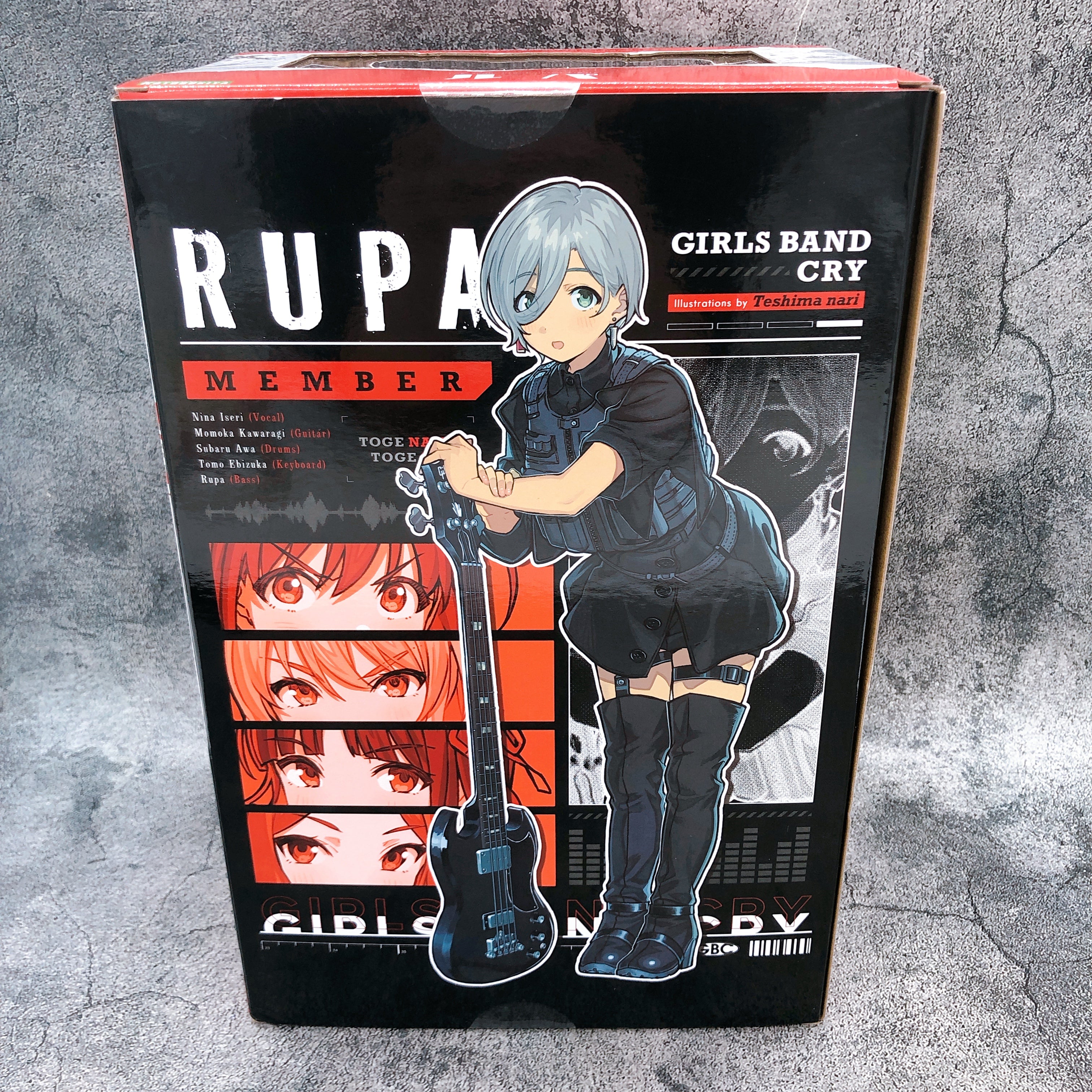 Girls Band Cry Rupa 1/7 Scale Figure KOTOBUKIYA Japan Sealed NEW