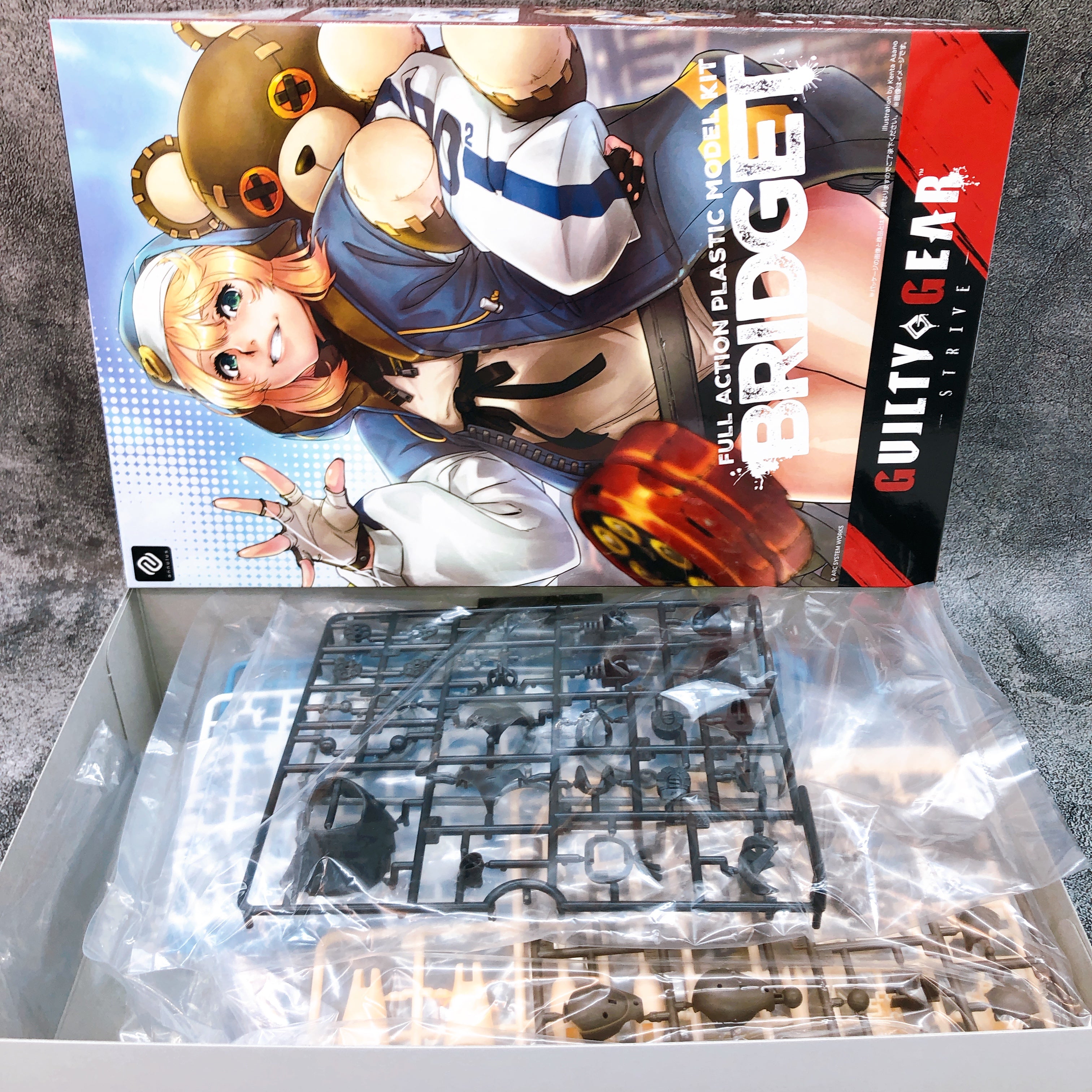 GUILTY GEAR STRIVE Bridget Full Action Plastic Model Kit Annulus NEW FASTSHIP