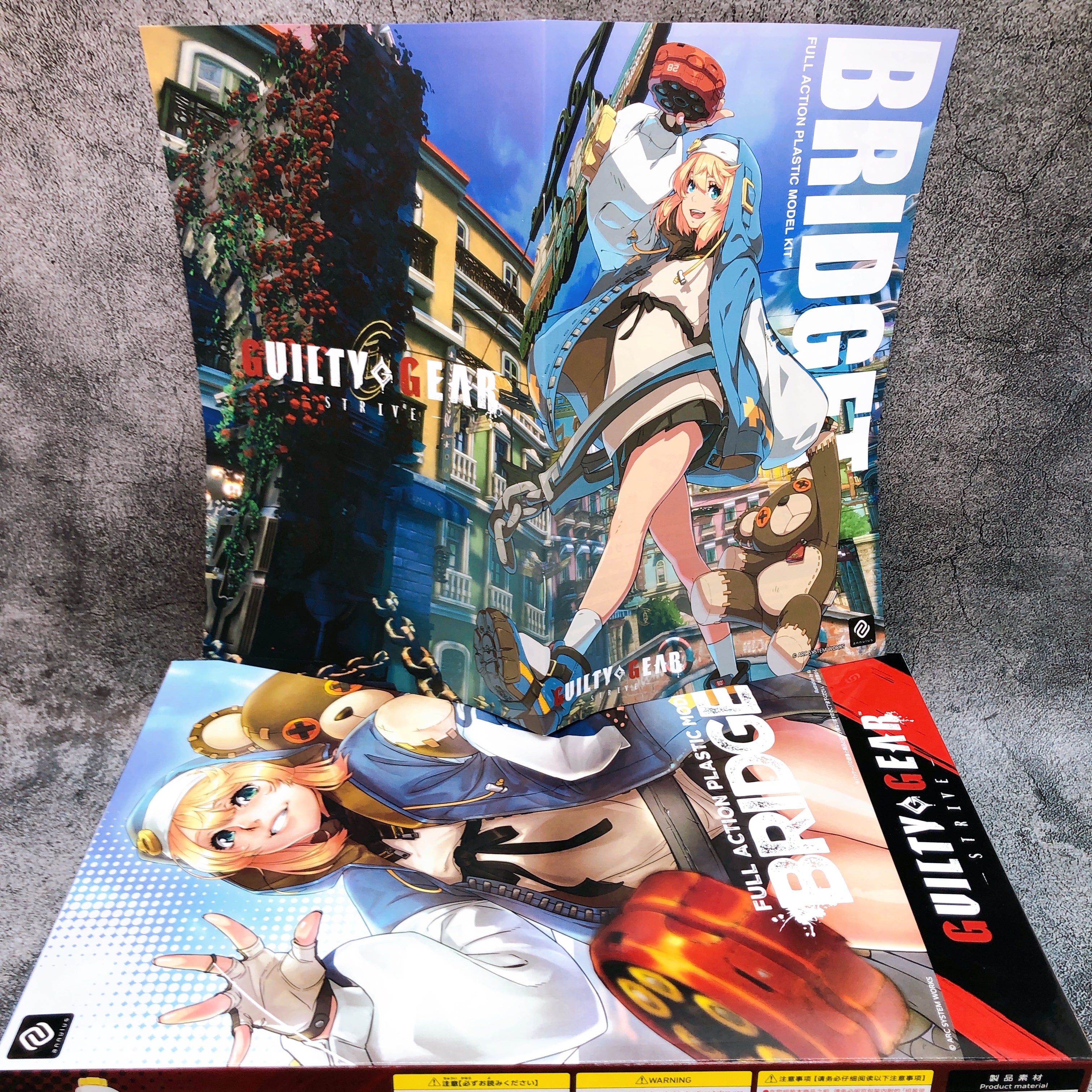 GUILTY GEAR STRIVE Bridget Full Action Plastic Model Kit Annulus NEW FASTSHIP
