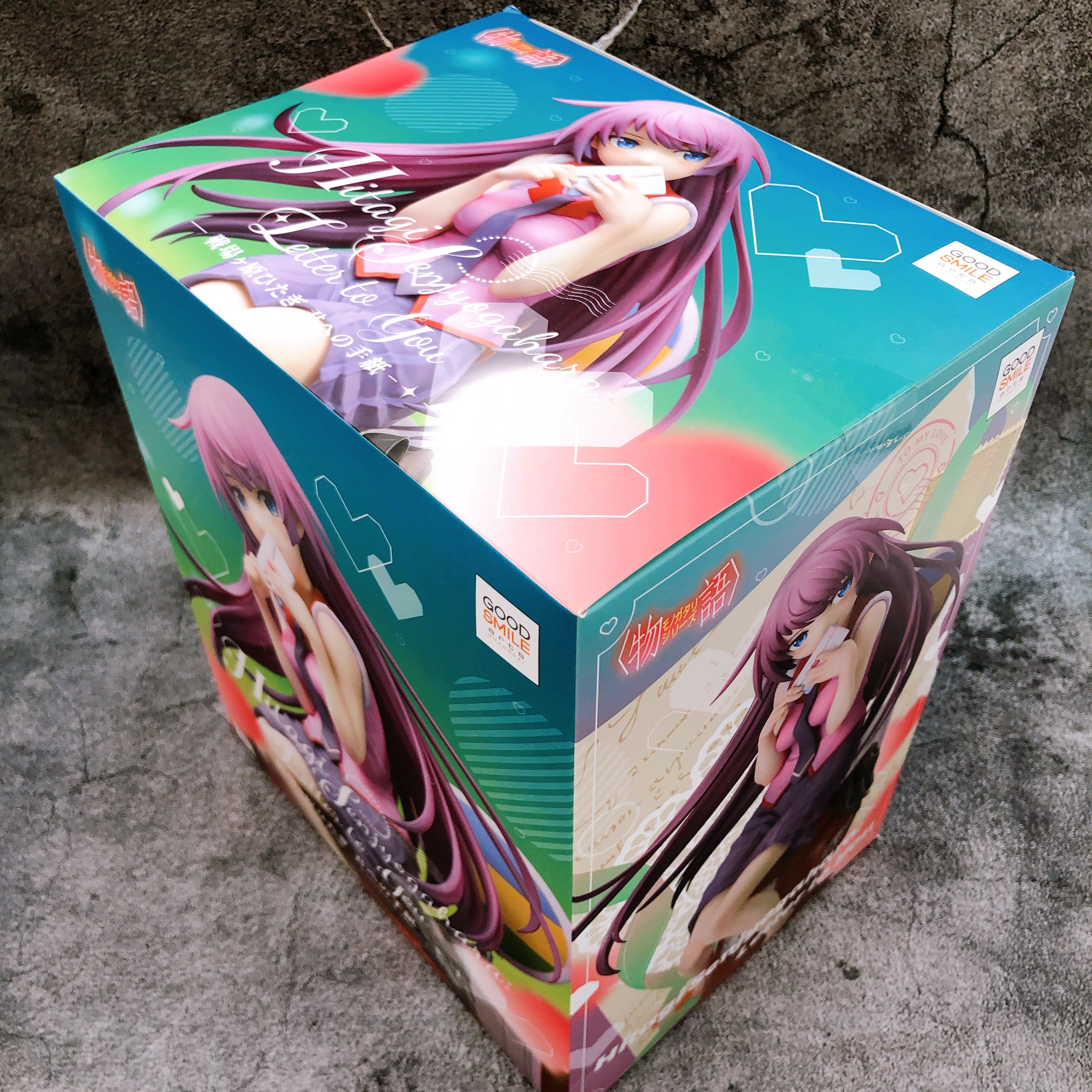 Monogatari Series Hitagi Senjougahara Letter to You 1/7 Scale Figure AUTHENTIC