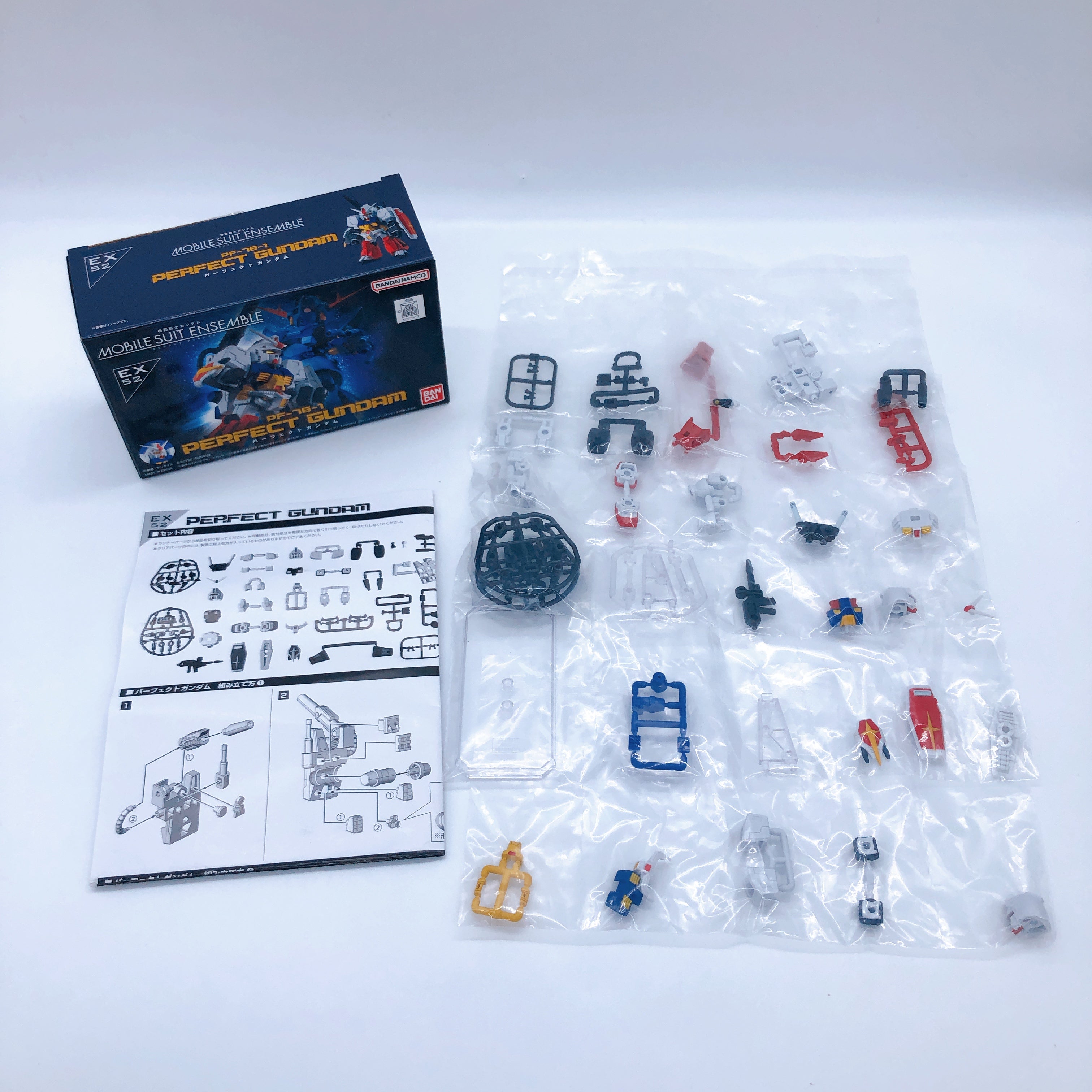 Gundam EX52 Perfect Gundam Mobile Suit Ensemble Figure Bandai Japam NEW