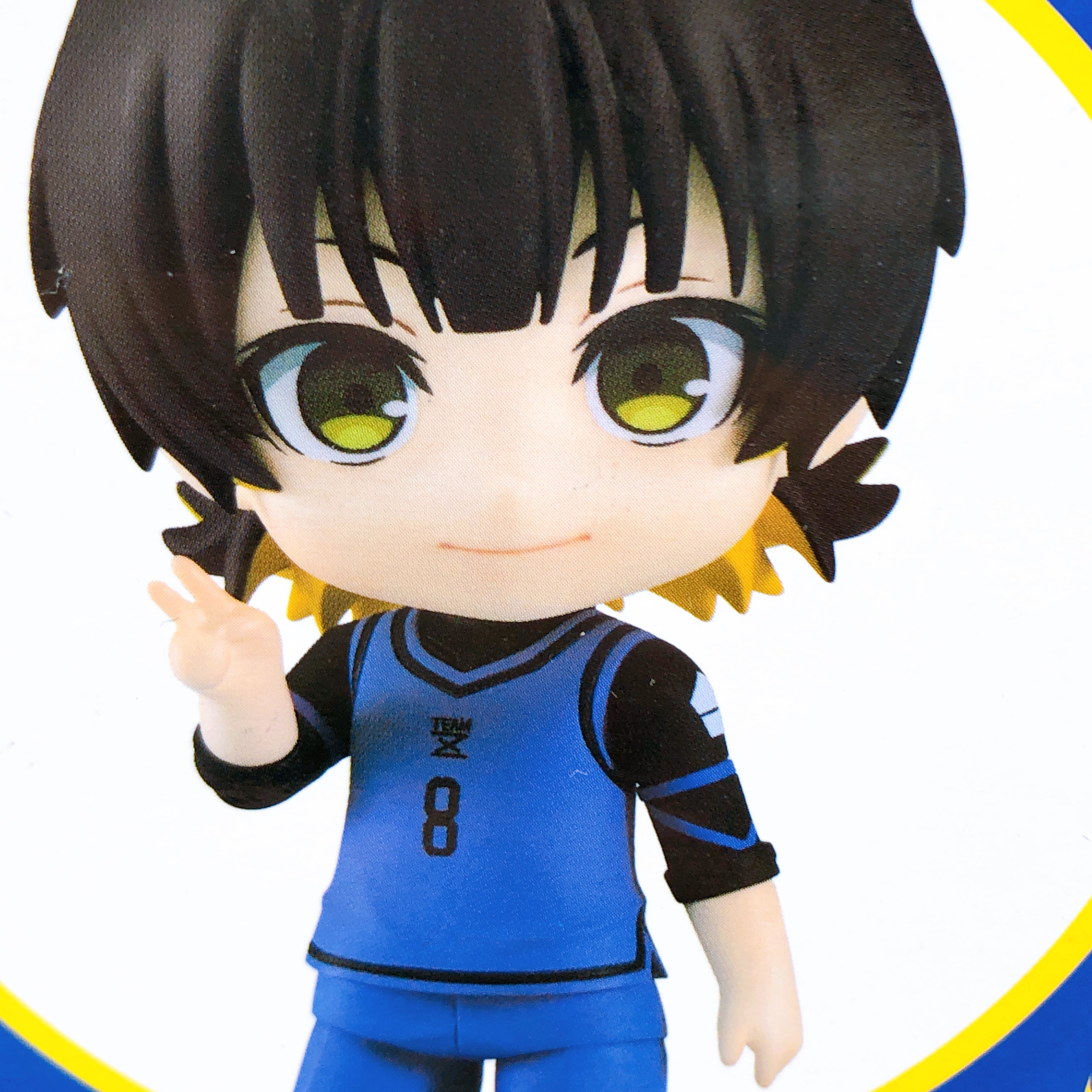 Blue Rock Bachira Meguru Nendoroid 2658 Action Figure Orange Rouge NEW