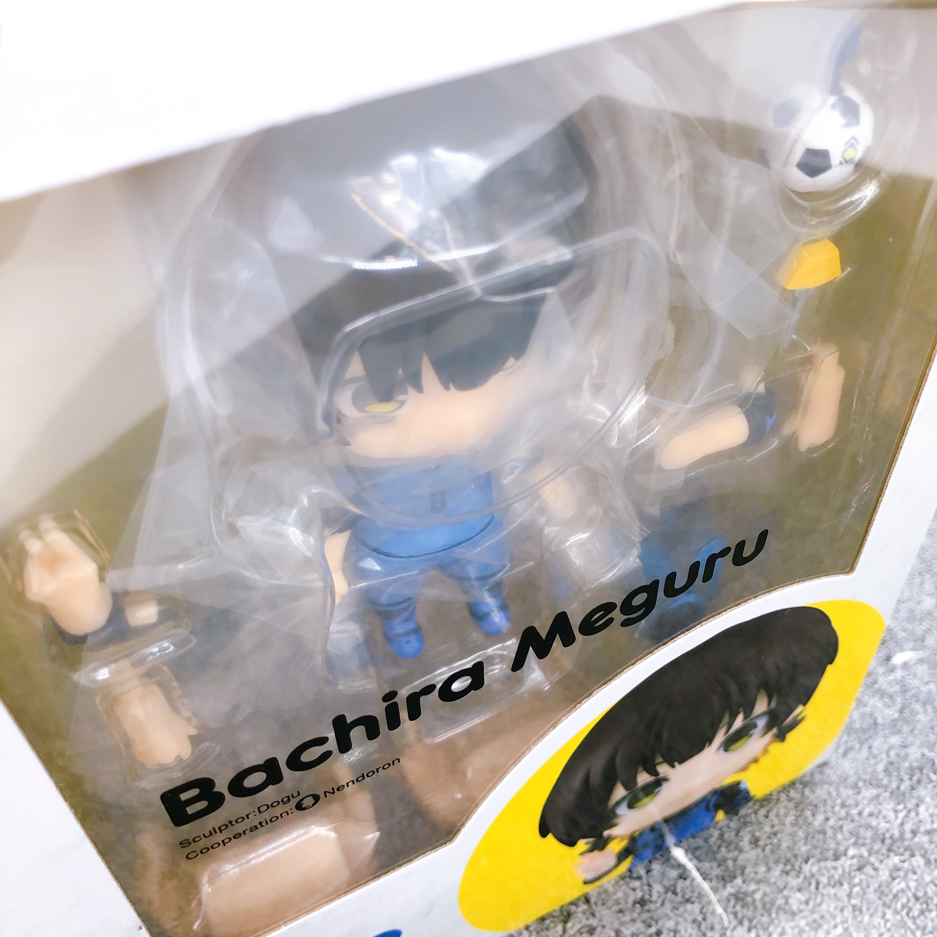 Blue Rock Bachira Meguru Nendoroid 2658 Action Figure Orange Rouge NEW