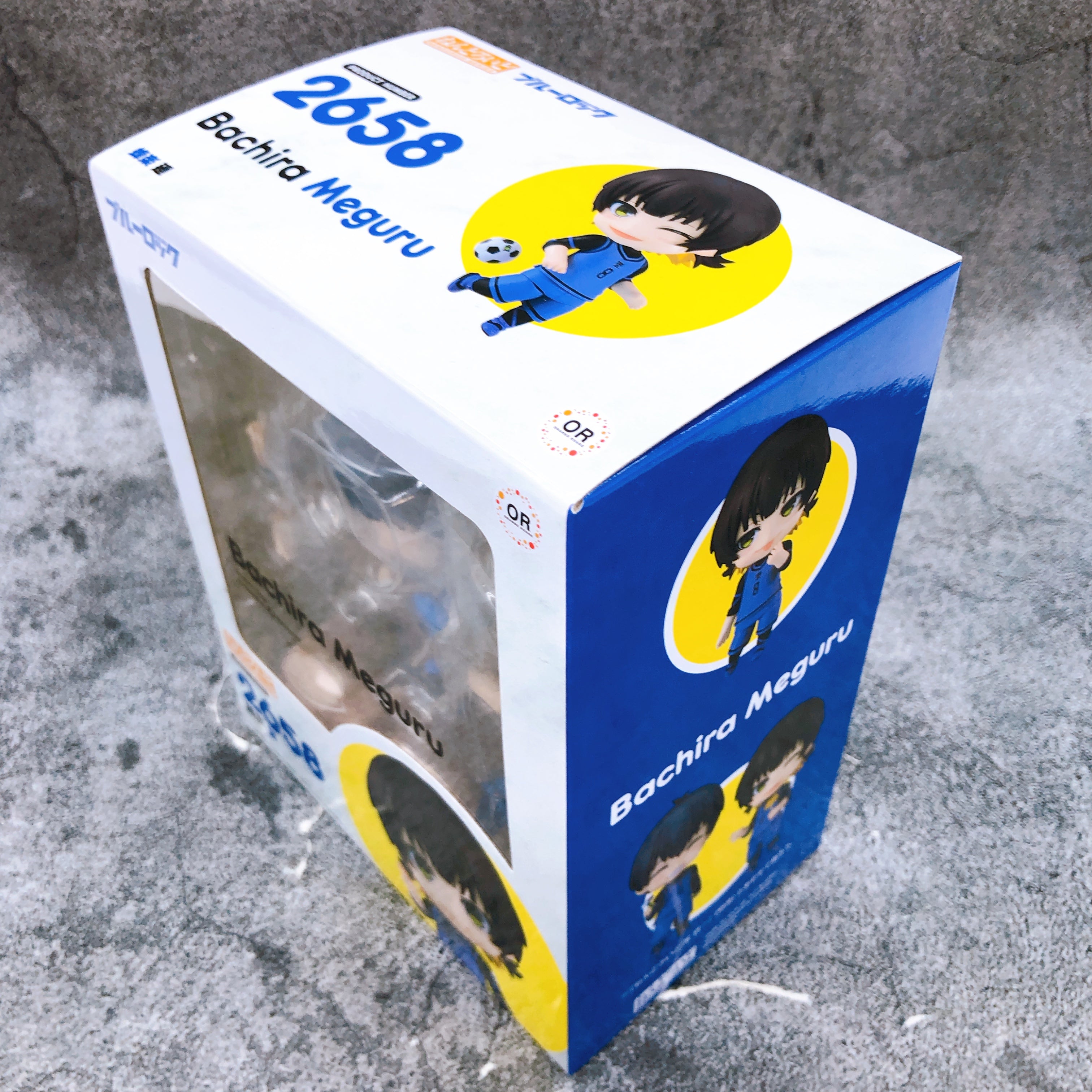 Blue Rock Bachira Meguru Nendoroid 2658 Action Figure Orange Rouge NEW