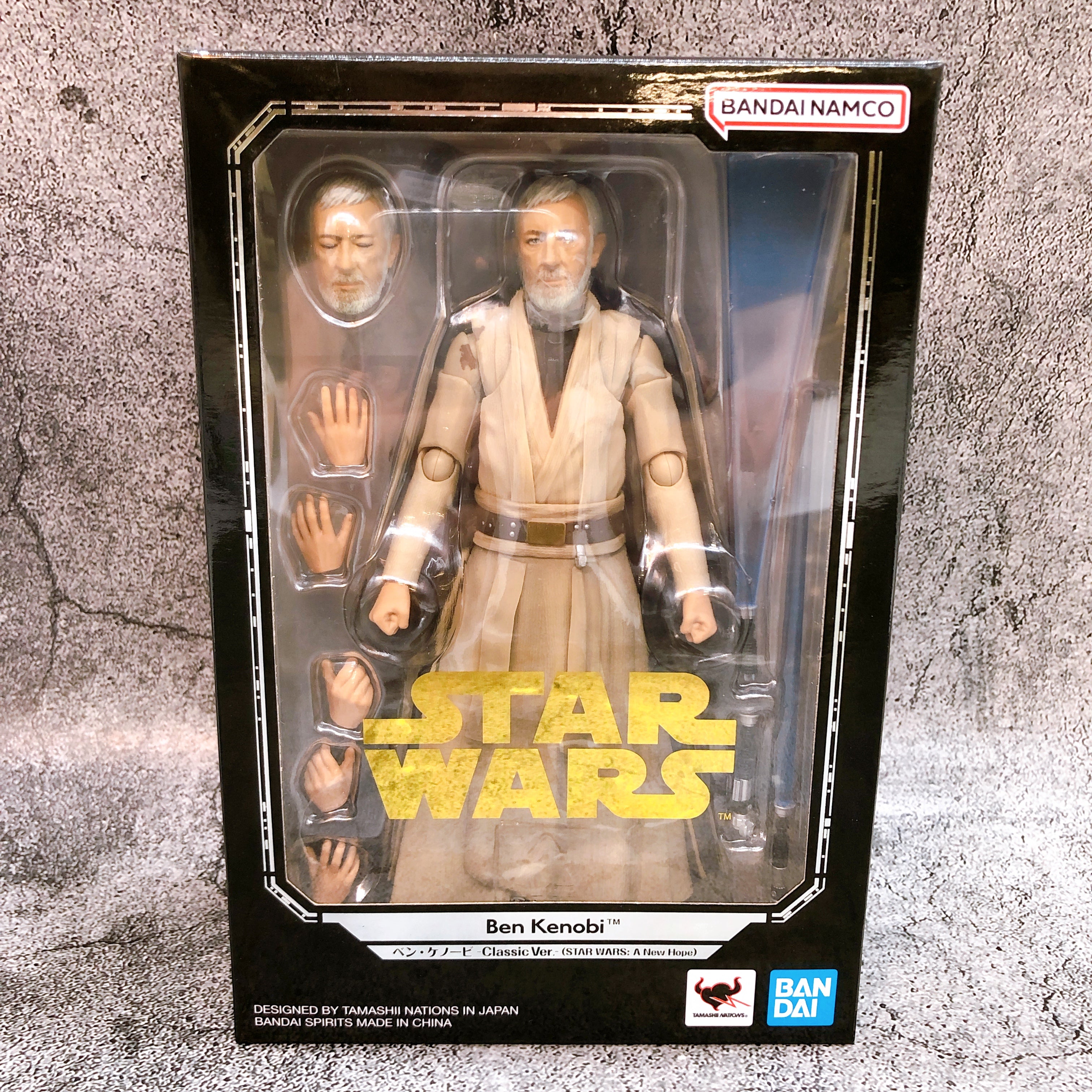 S.H.Figuarts STAR WARS Ben Kenobi Classic Ver. A New Hope Action Figure Bandai