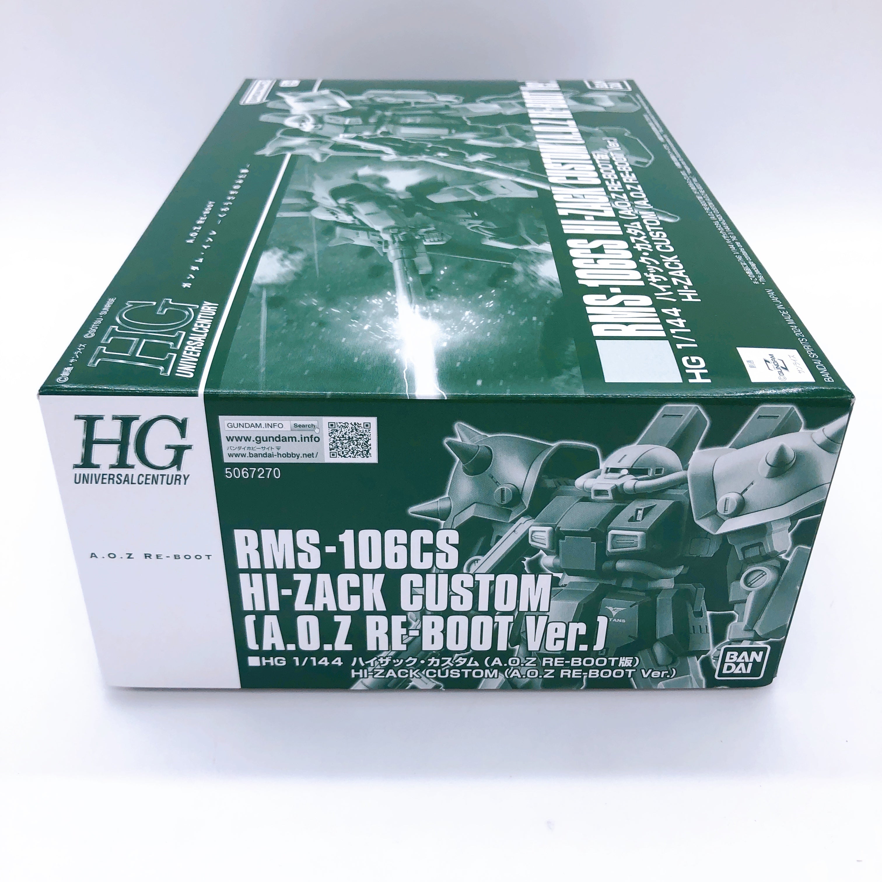 HG 1/144 HI-ZACK Custom A.O.Z Re-Boot Ver. Model Kit Premium Bandai NEW FASTSHIP