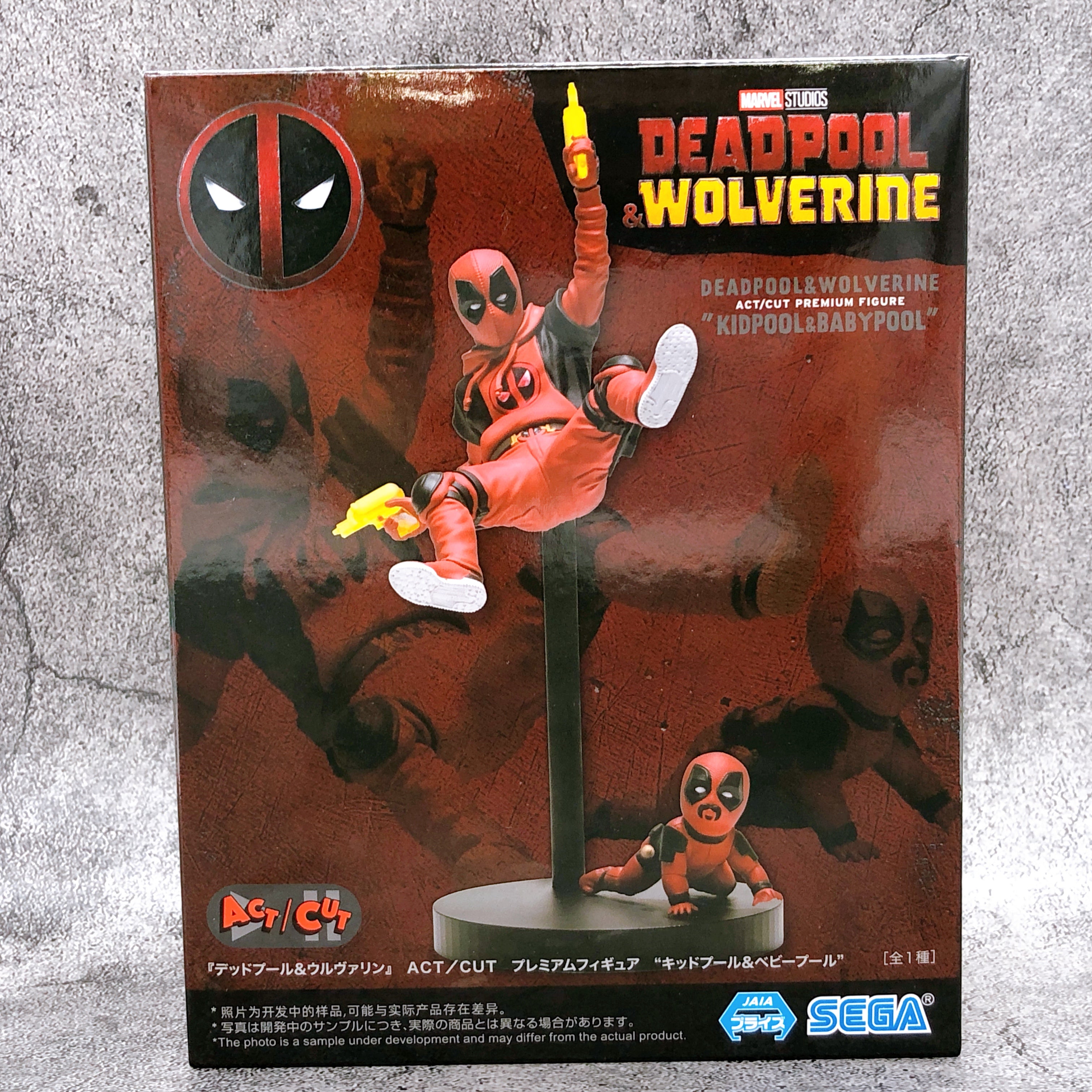 Deadpool & Wolverine Kidpool & Babypool ACT/CUT Premium Figure SEGA Japan