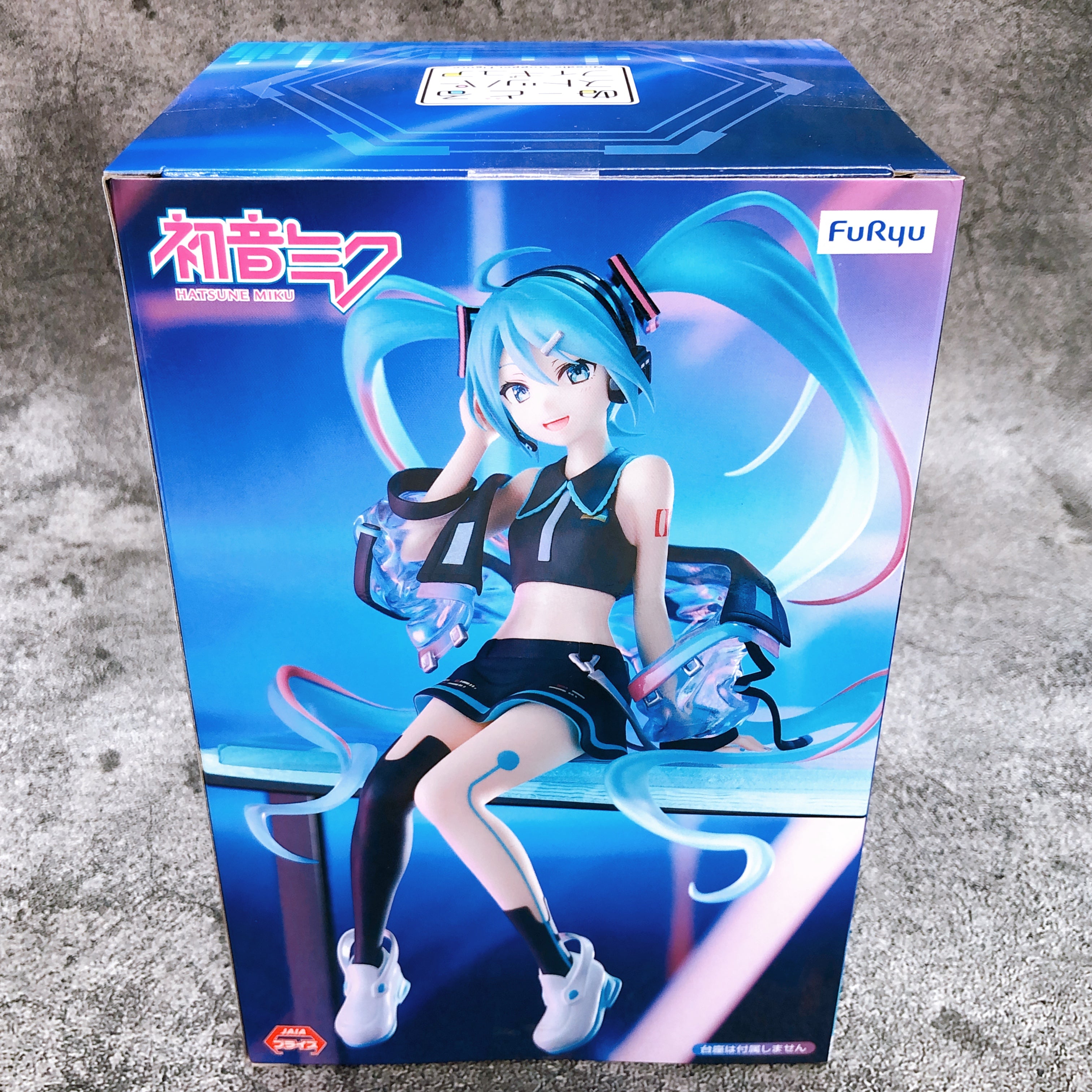 Hatsune Miku Neon Cyber Noodle Stopper Figure FuRyu Japan Sealed FASTSHIP