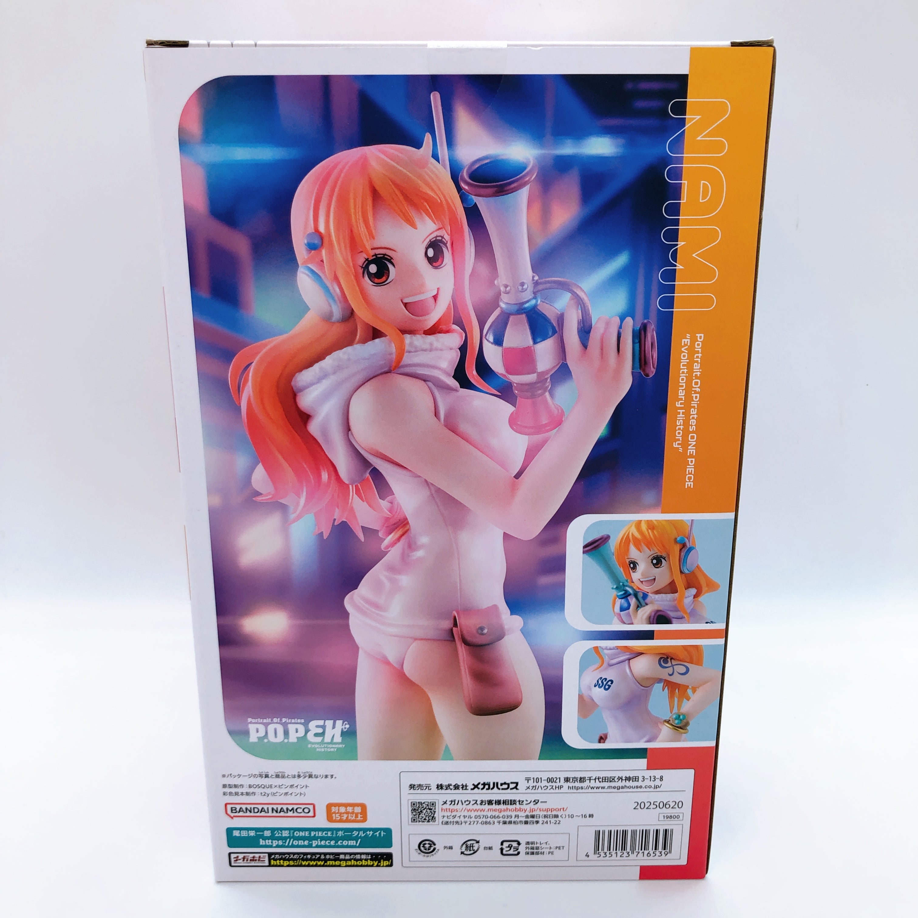One Piece Nami Portrait.Of.Pirates Evolutionary History P.O.P Figure MegaHouse