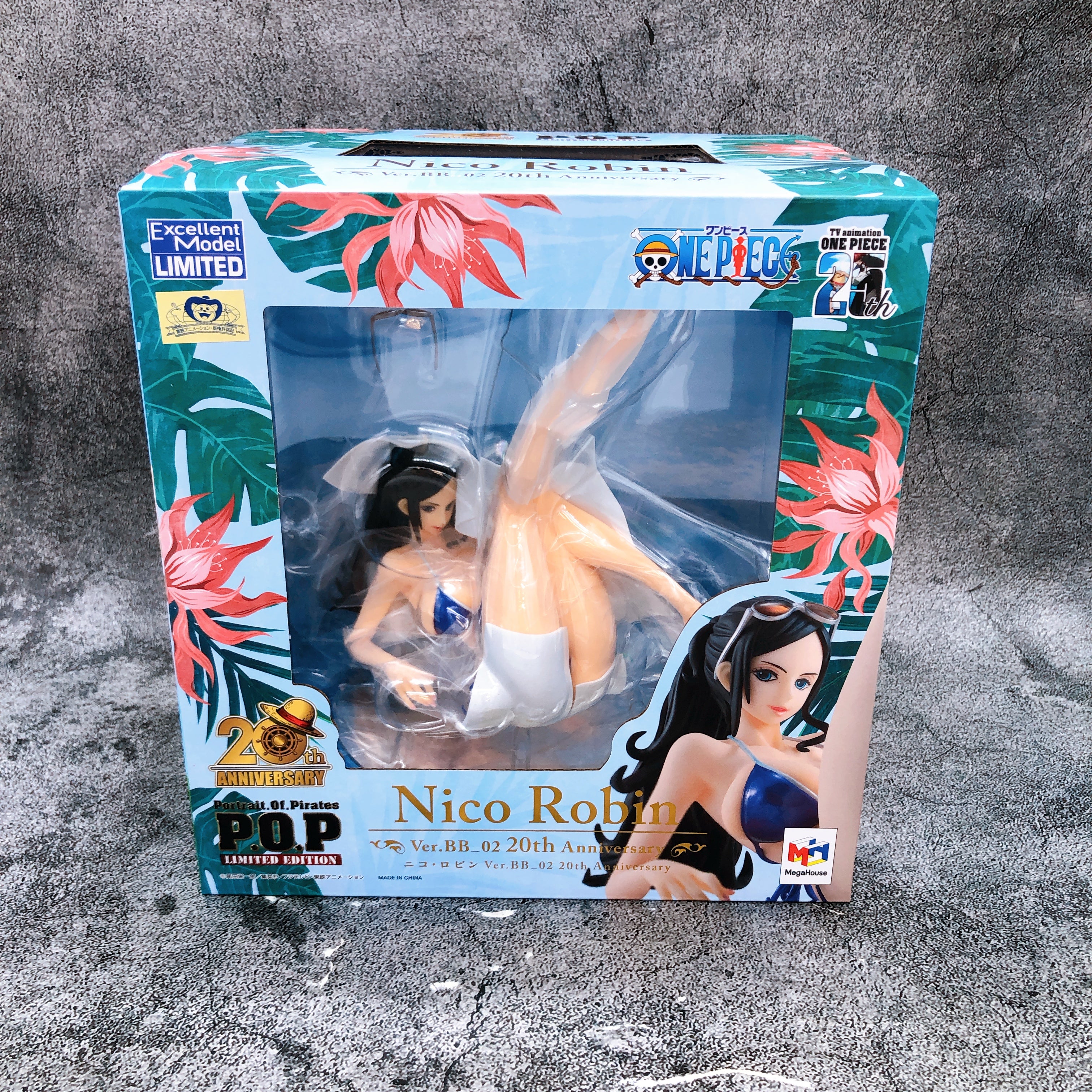 ONE PIECE Nico Robin ver. BB_02 20th Anniversary Figure Portrait Of Pirates