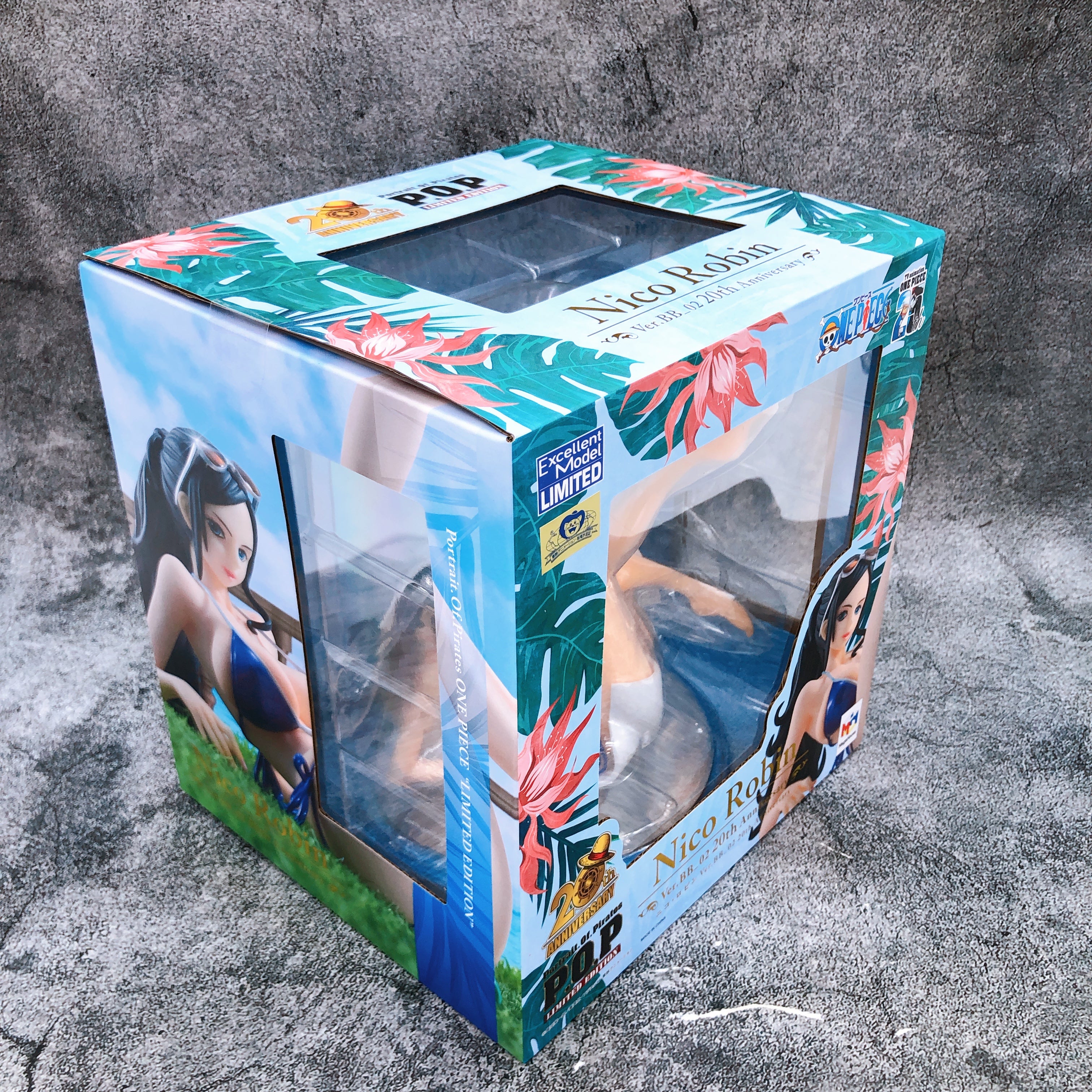 ONE PIECE Nico Robin ver. BB_02 20th Anniversary Figure Portrait Of Pirates