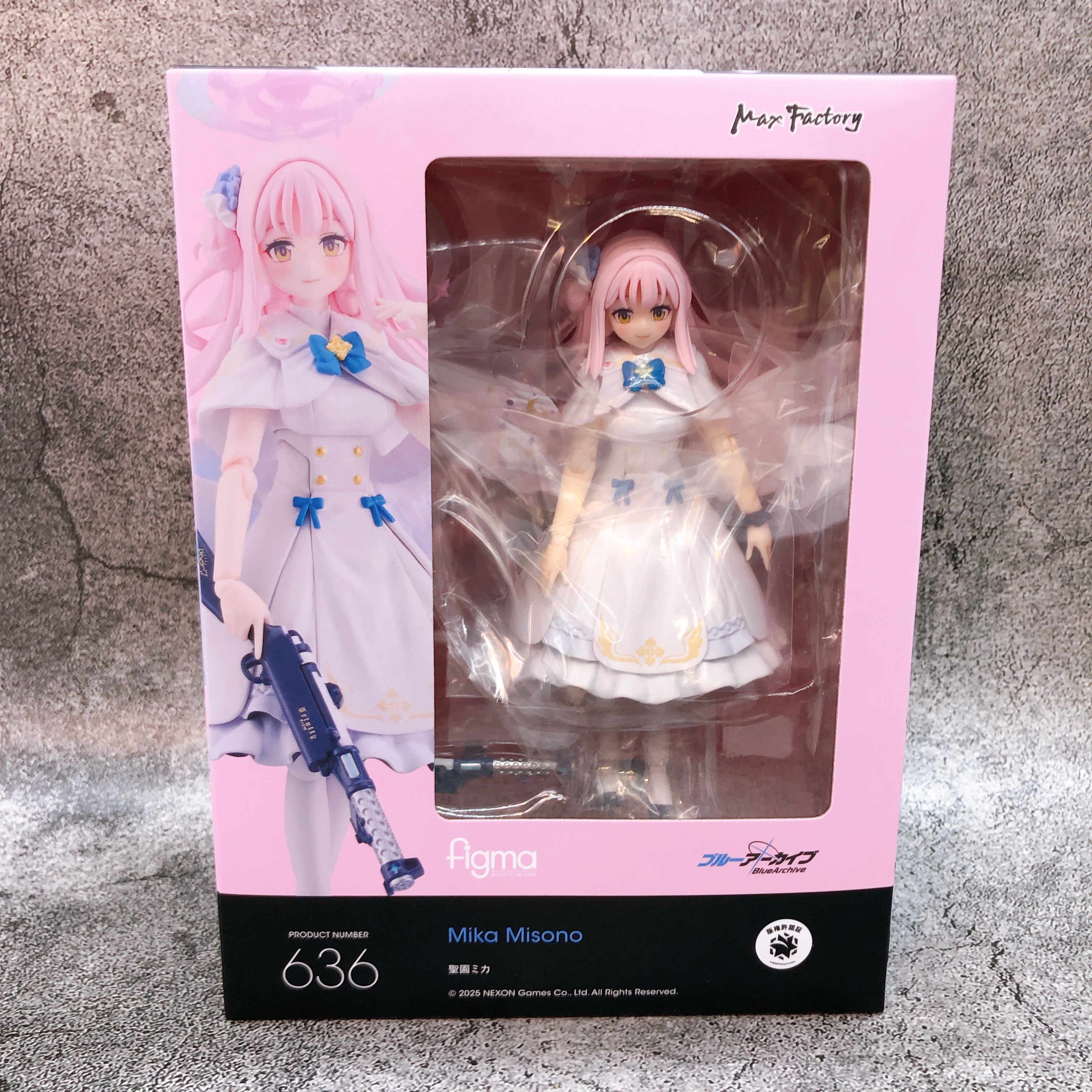 Blue Archive Mika figma 636 Action Figure Max Factory Japan AUTHENTIC Sealed
