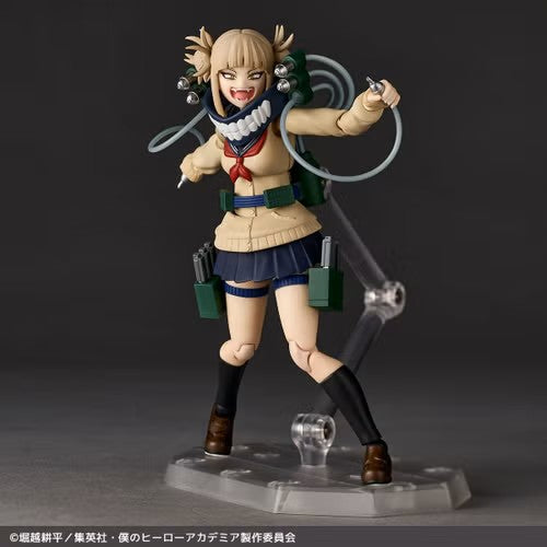 (w/Bonus) Revoltech My Hero Academia Himiko Toga Action Figure Kaiyodo NEW