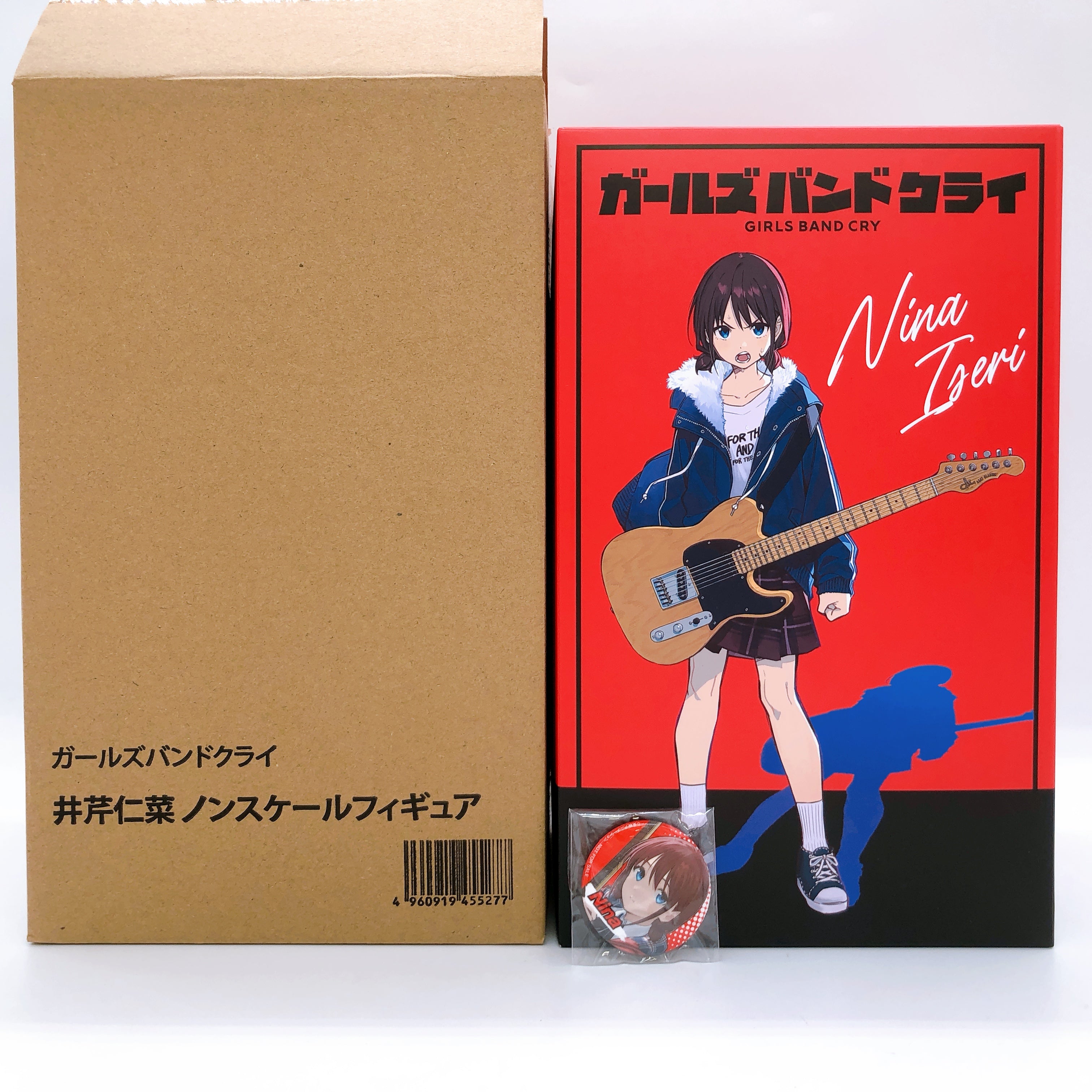 (w/Bonus) Girls Band Cry Nina Iseri Non Scale Figure Toei Animation Official NEW