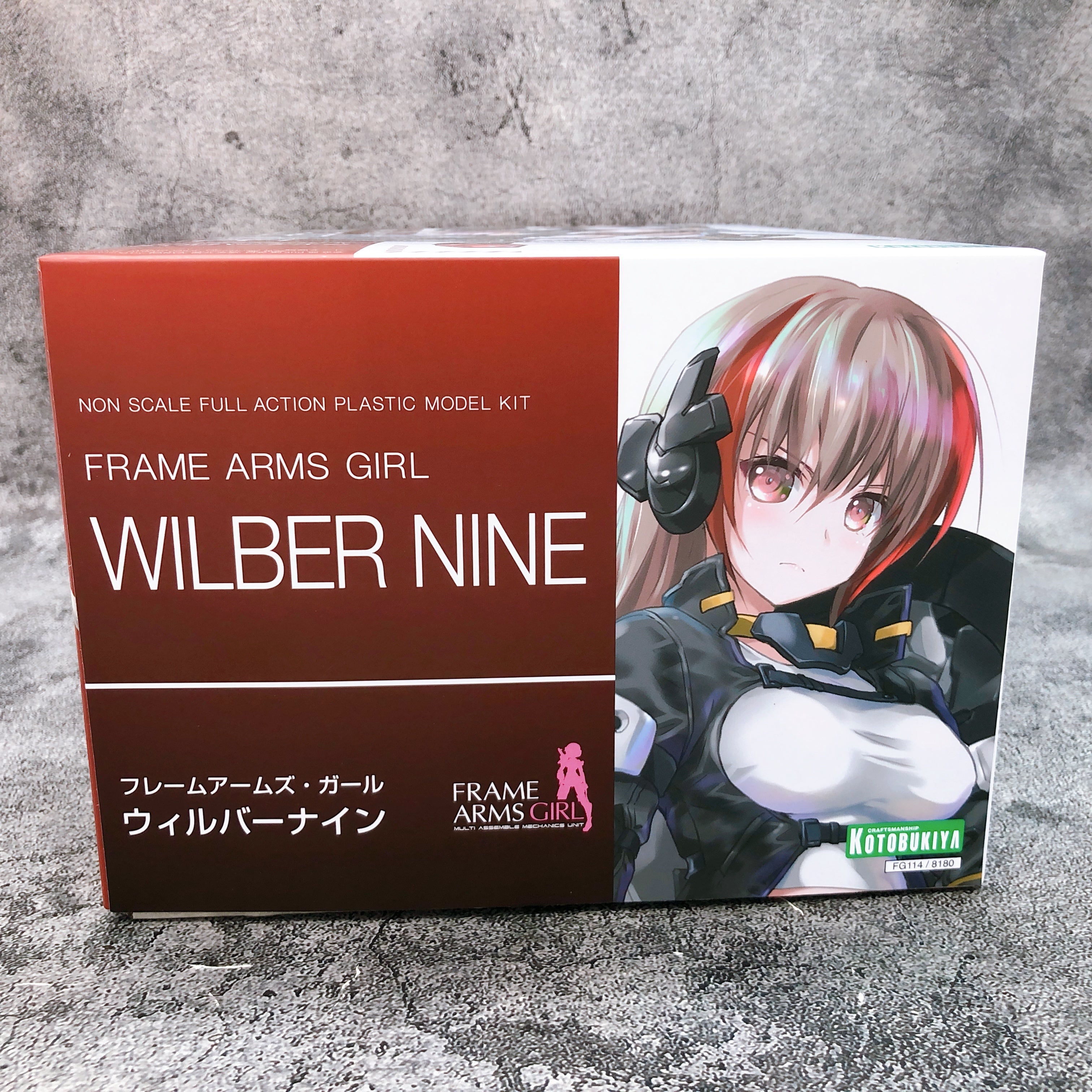 Frame Arms Girl Wilber Nine Non Scale Full Action Model Kit KOTOBUKIYA Japan NEW