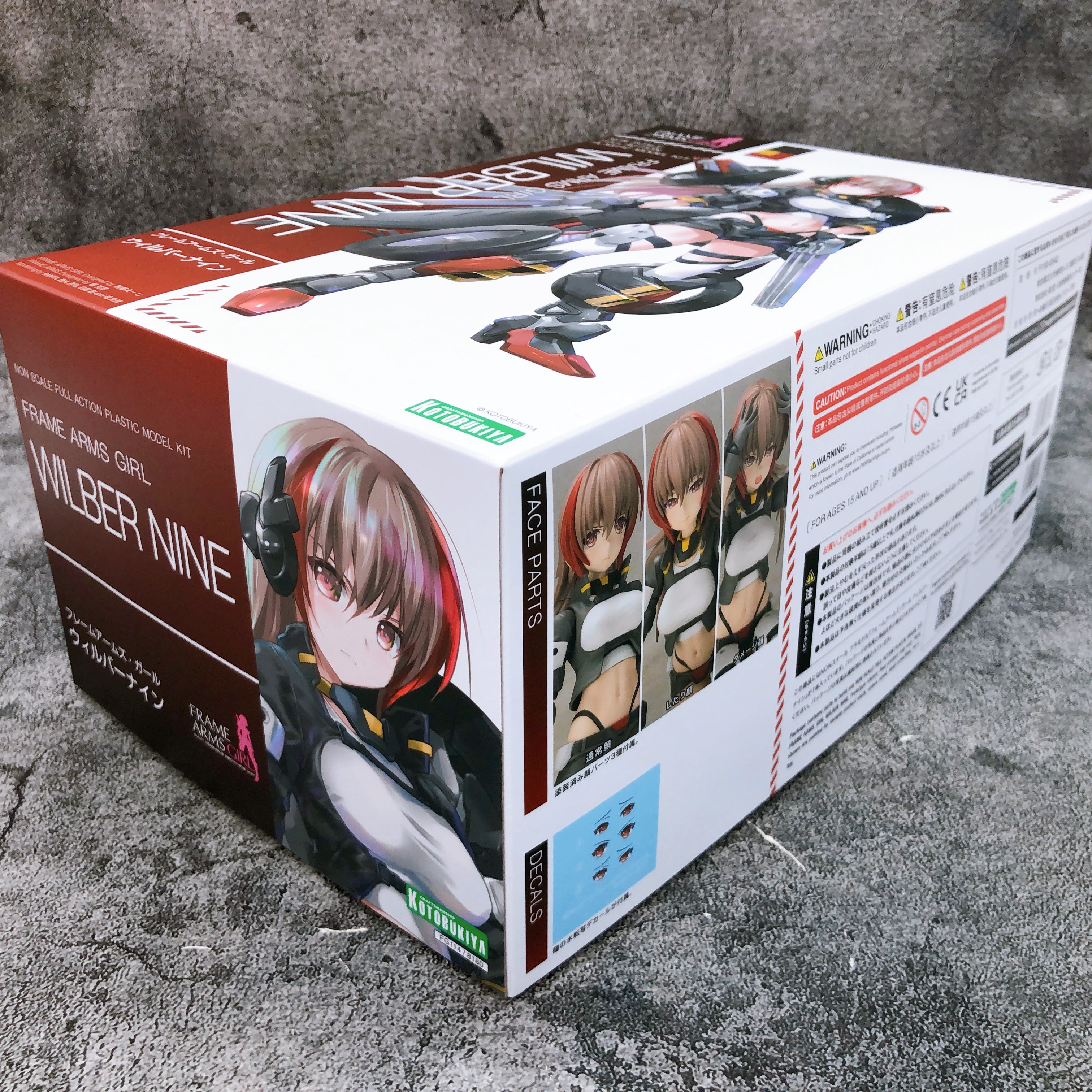 Frame Arms Girl Wilber Nine Non Scale Full Action Model Kit KOTOBUKIYA Japan NEW